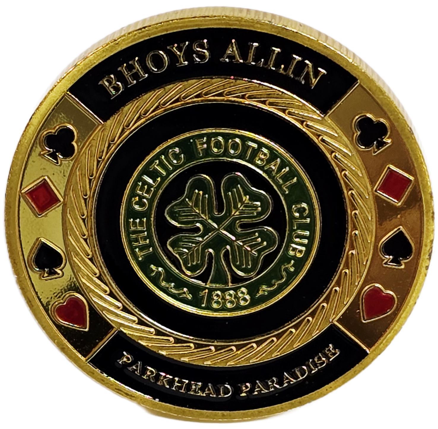 #18 Bhoys All In Metal Guard (Clear Cover Included)