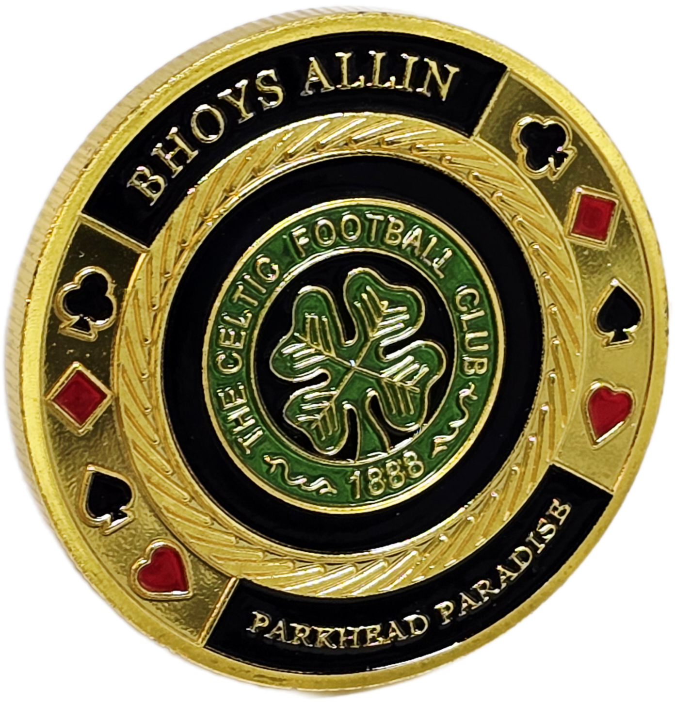 #18 Bhoys All In Metal Guard (Clear Cover Included)