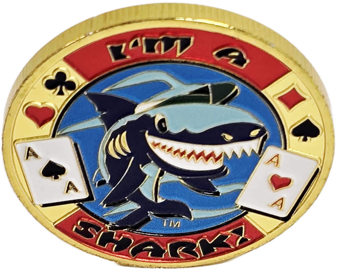 #24 I'm A Shark Metal Guard (Clear Cover Included)