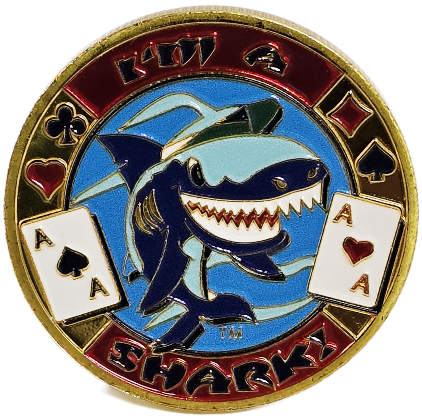 #24 I'm A Shark Metal Guard (Clear Cover Included)