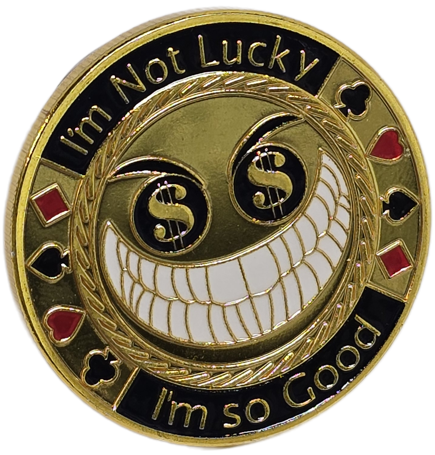 #28 I'm Not Lucky Metal Guard (Clear Cover Included)