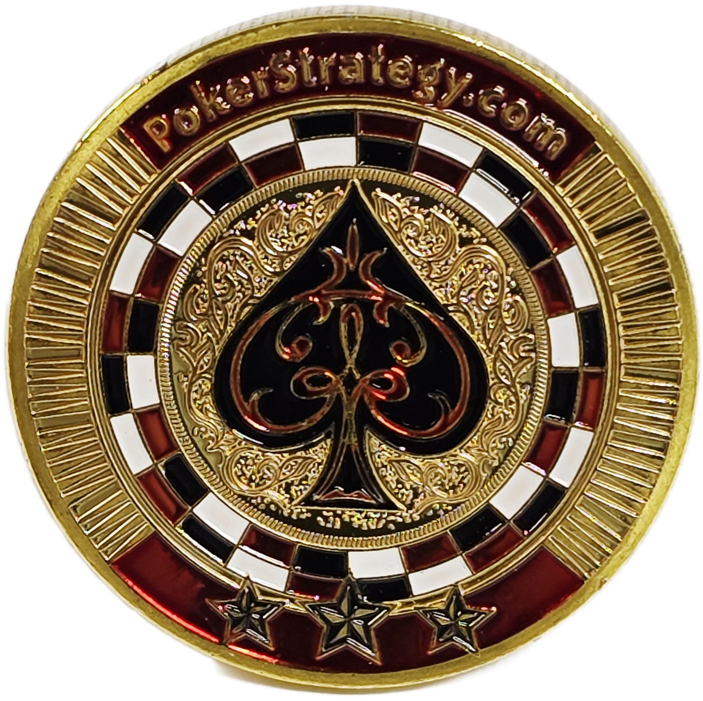 #31 Poker Strategy Metal Guard (Clear Cover Included)