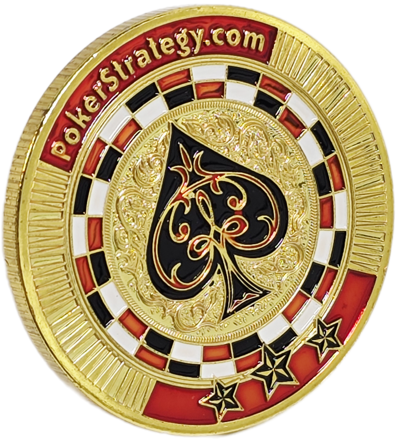 #31 Poker Strategy Metal Guard (Clear Cover Included)