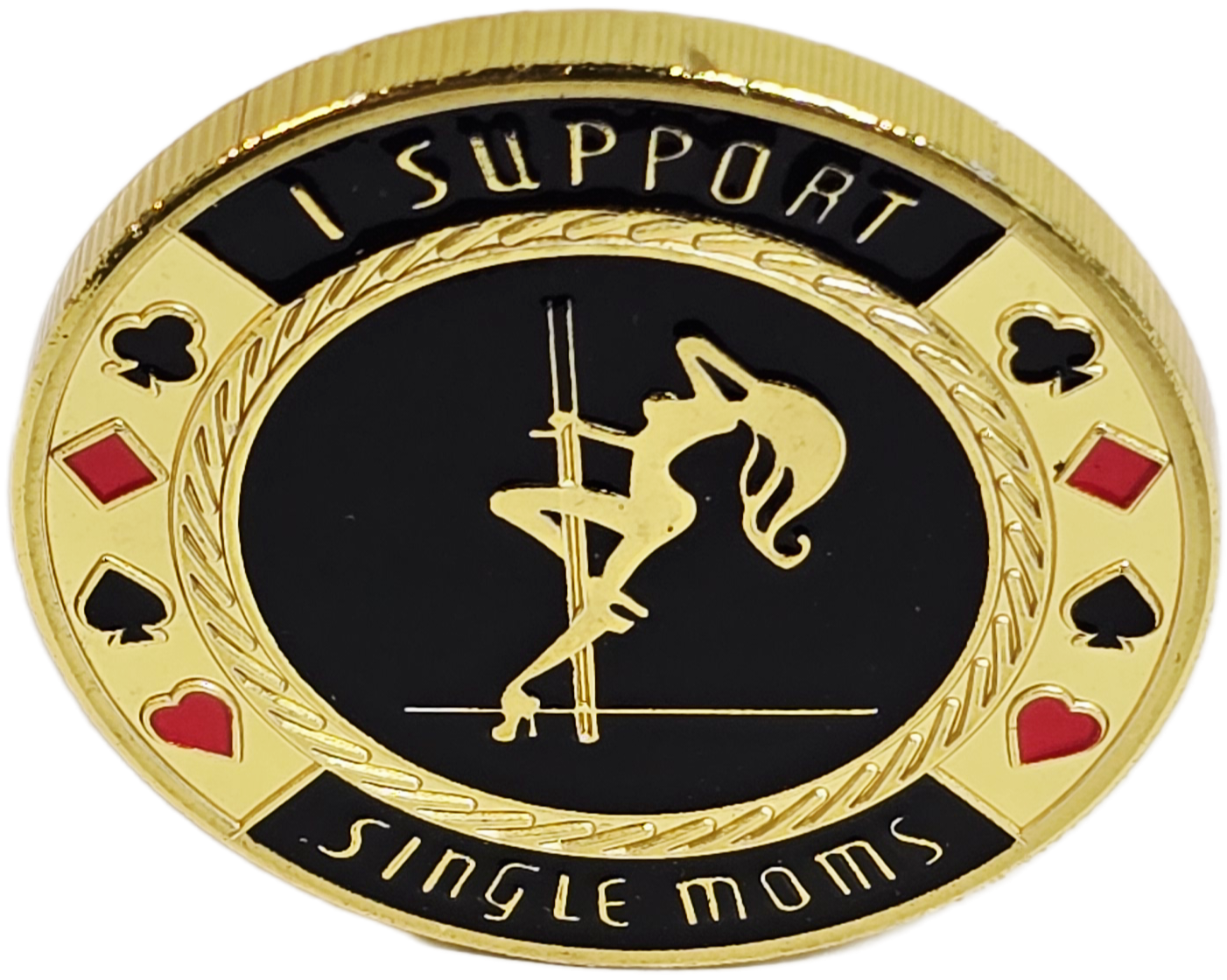 #38 Single Mom Metal Card Guard