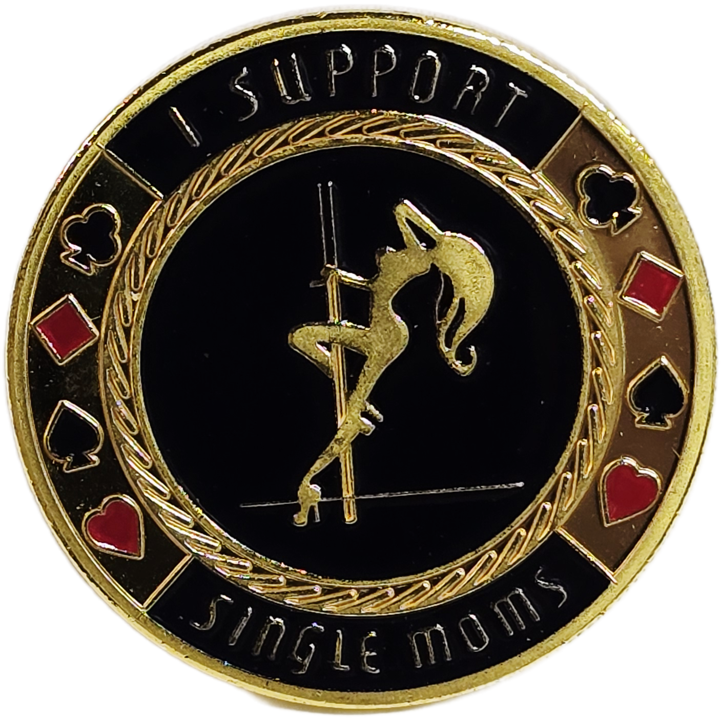 #38 Single Mom Metal Card Guard