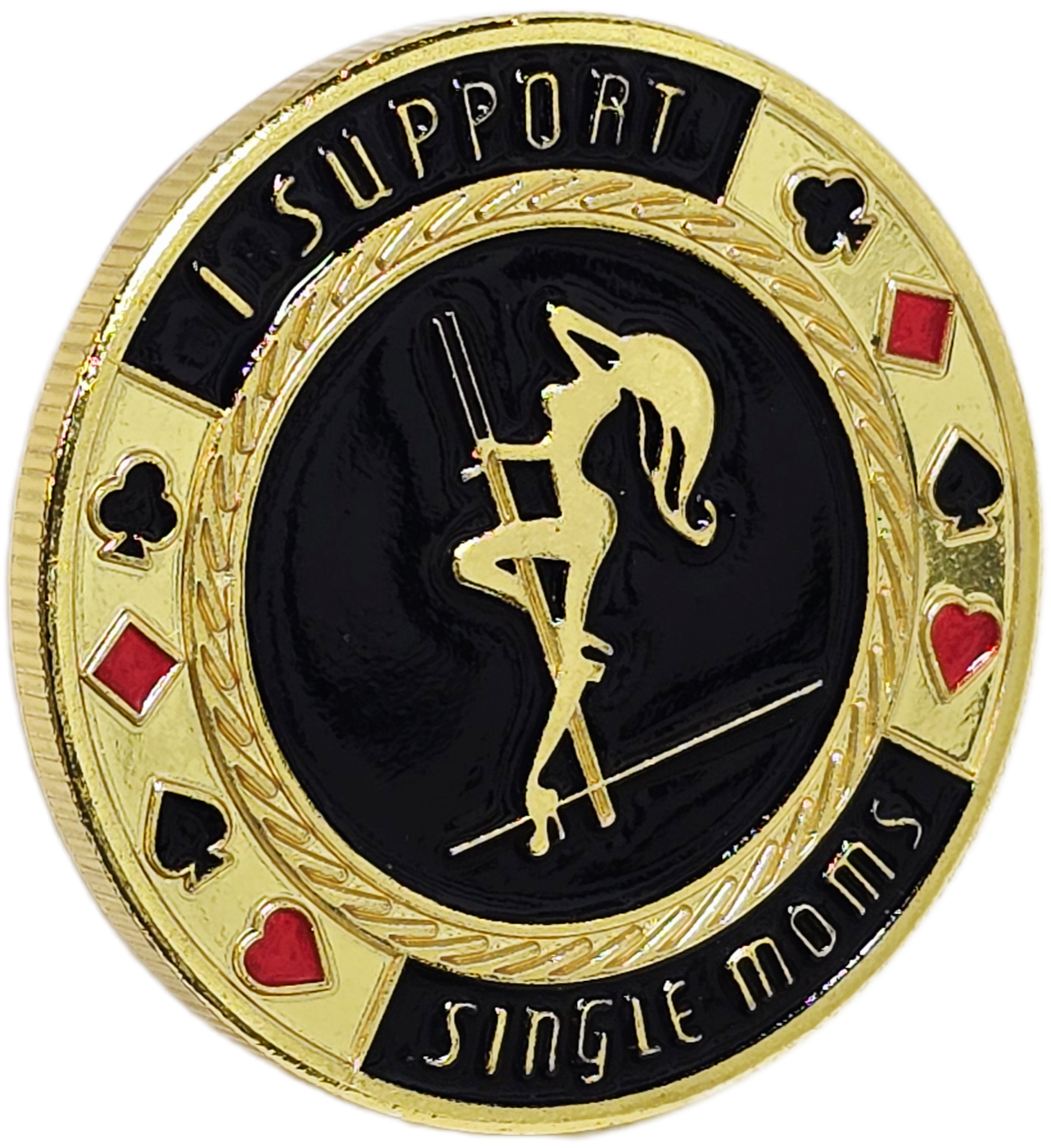 #38 Single Mom Metal Card Guard