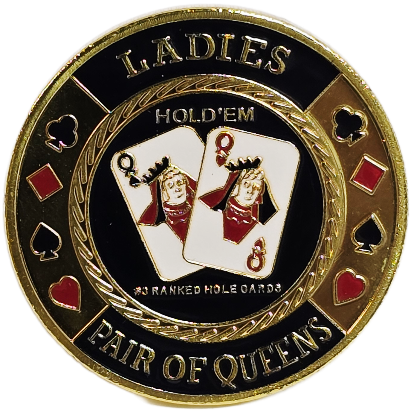 #59 Ladies Pair of Queens Metal Guard (Clear Cover Included)