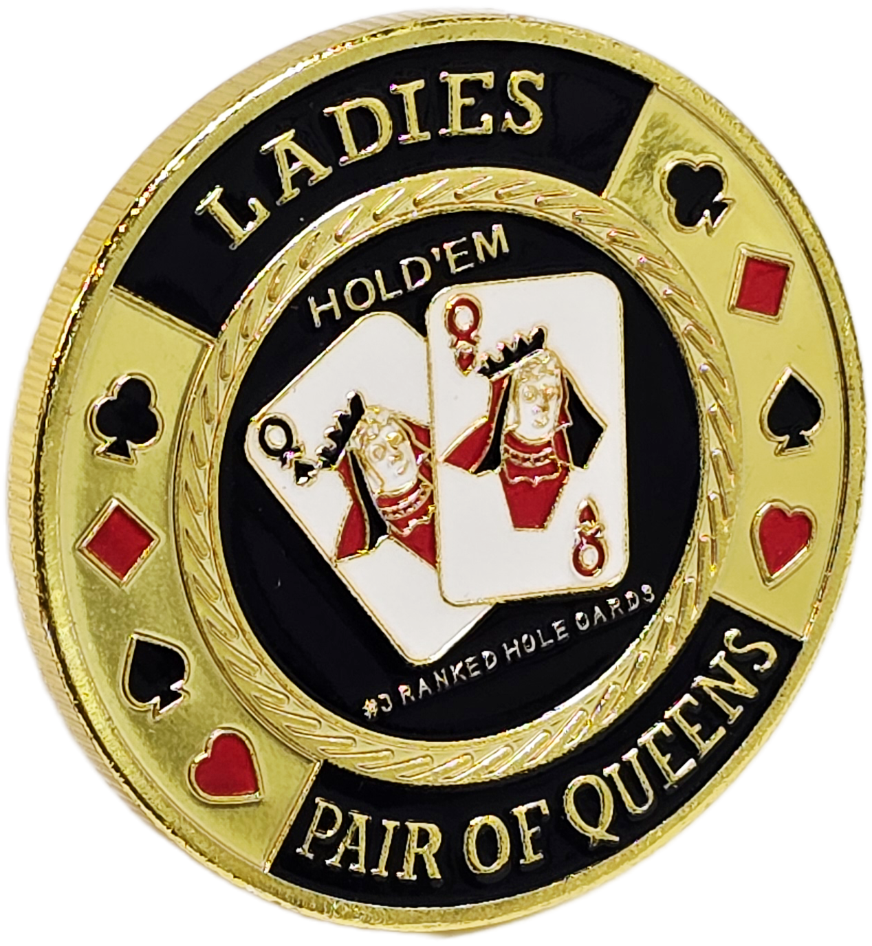 #59 Ladies Pair of Queens Metal Guard (Clear Cover Included)