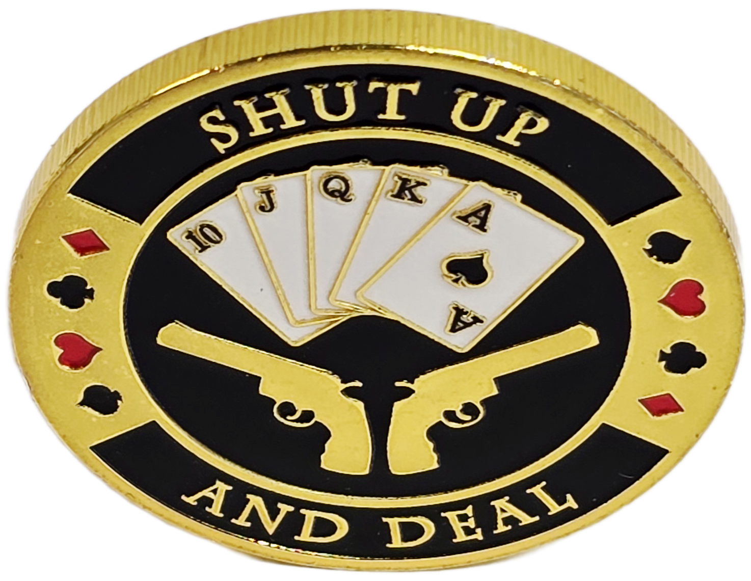 #63 Shut Up & Deal Metal Guard (Clear Cover Included)