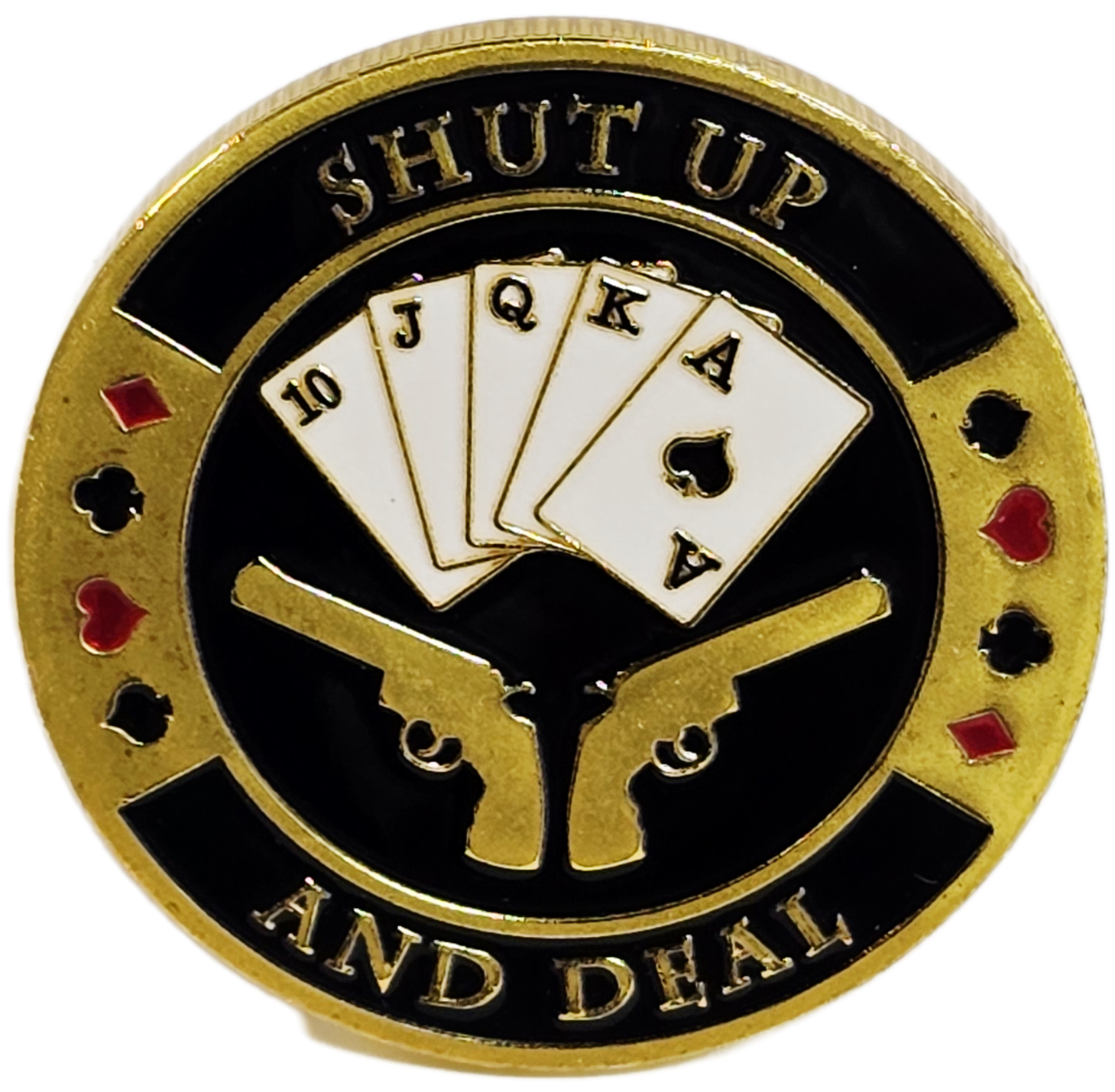 #63 Shut Up & Deal Metal Guard (Clear Cover Included)