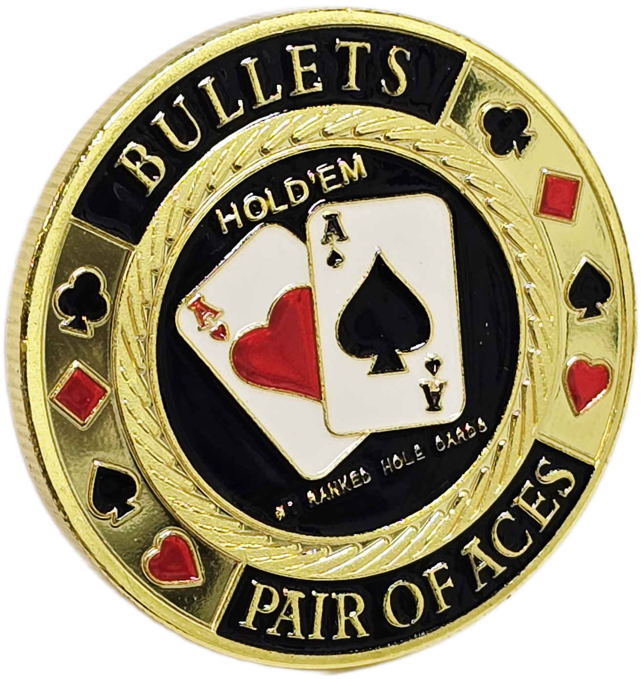#73 Bullets Black Face (Clear Cover Included)