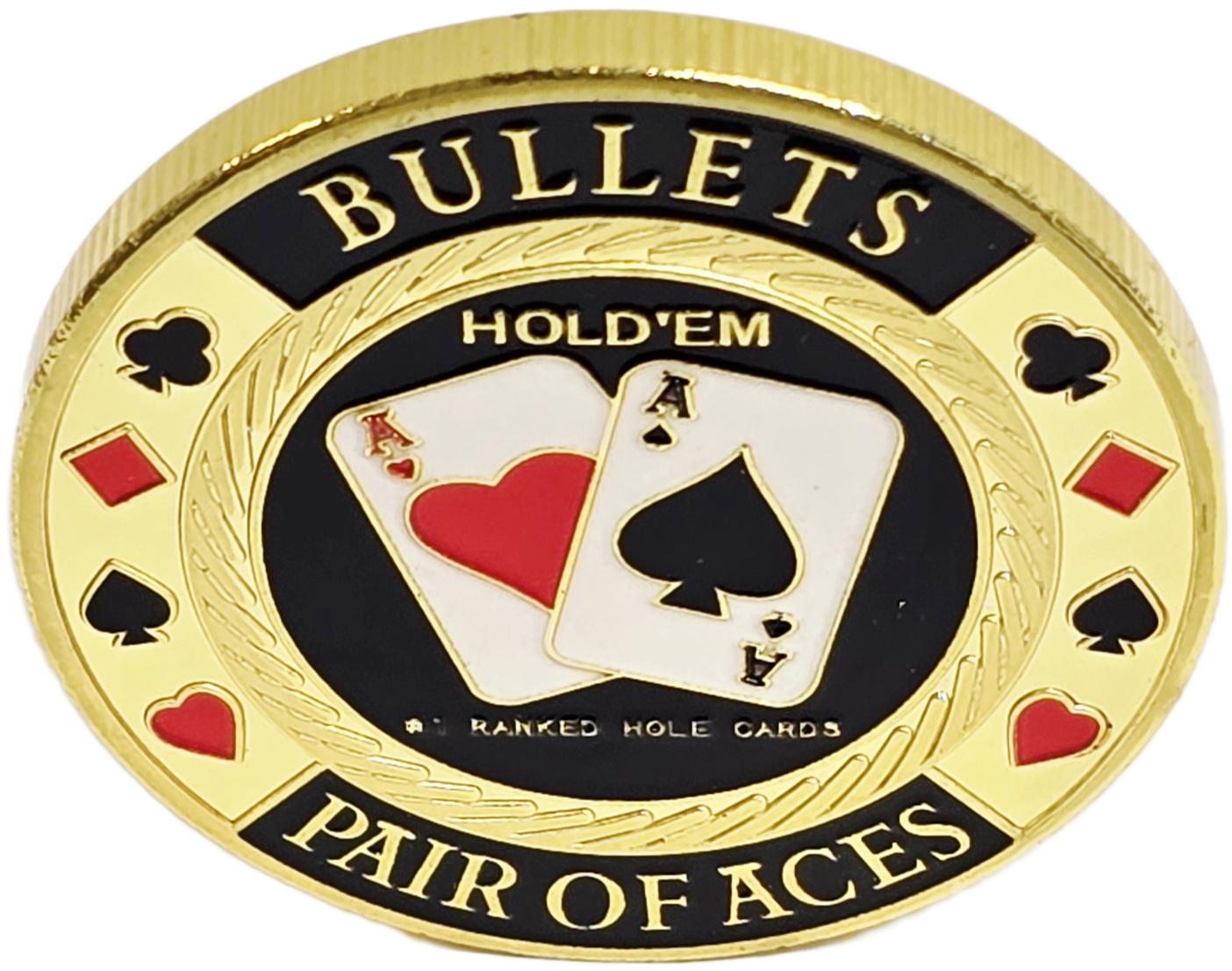 #73 Bullets Black Face (Clear Cover Included)