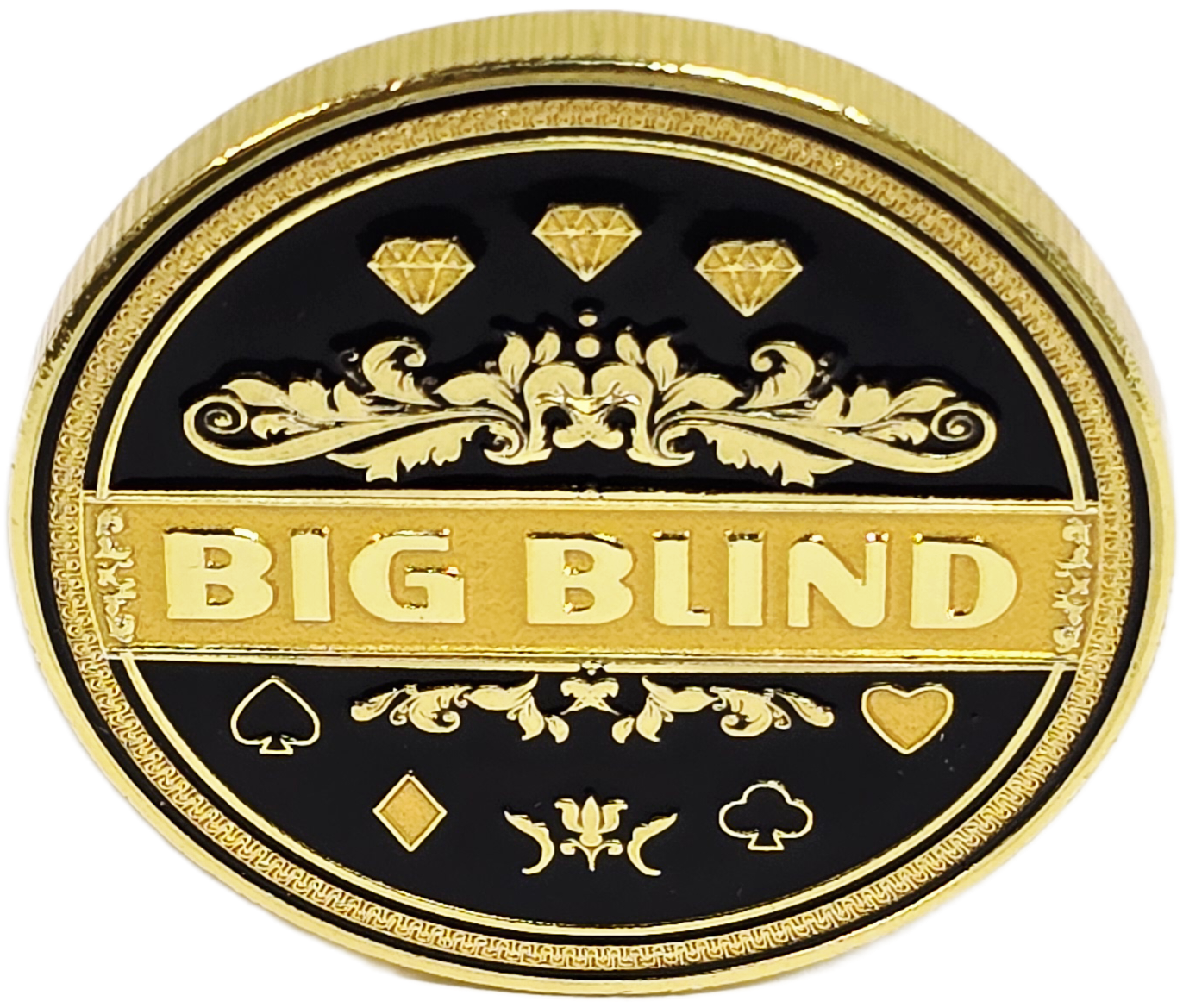 #74 Diamond Big Blind Metal Guard (Clear Cover Included)