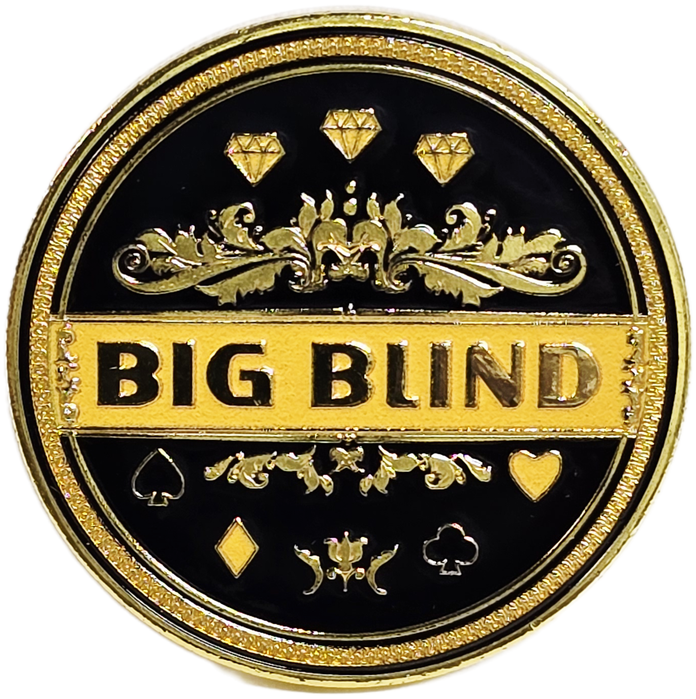 #74 Diamond Big Blind Metal Guard (Clear Cover Included)