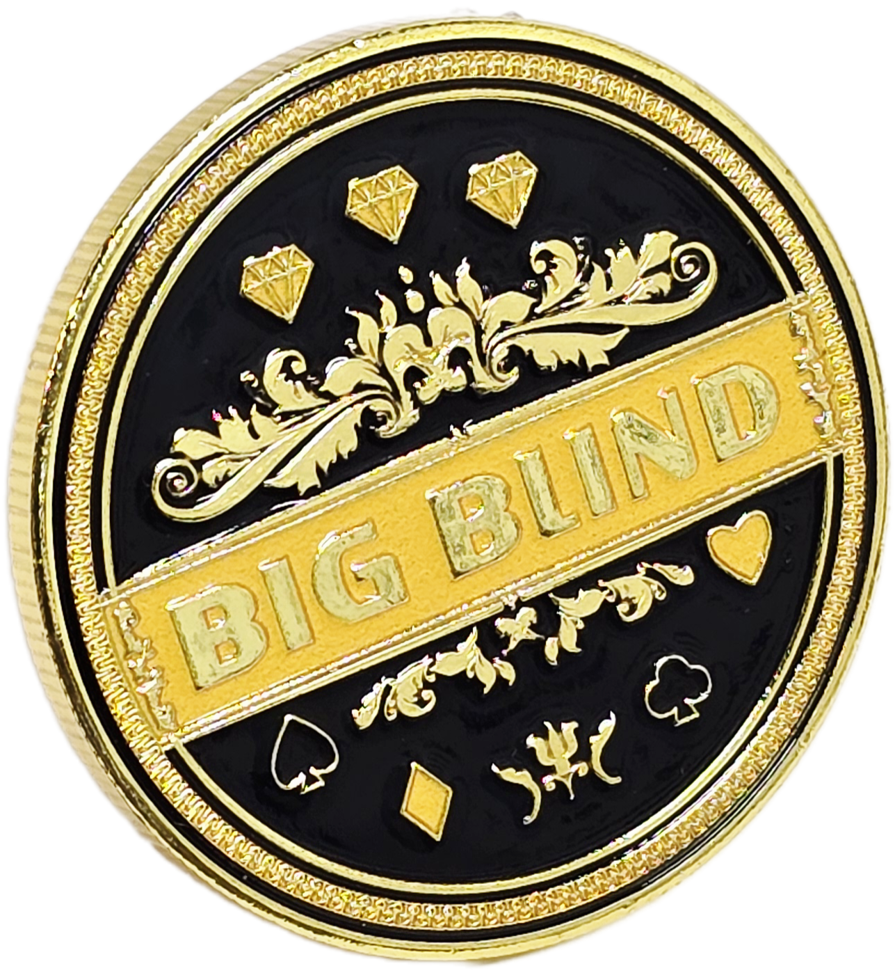 #74 Diamond Big Blind Metal Guard (Clear Cover Included)