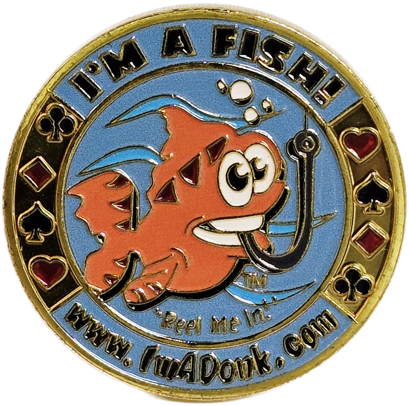 #78 I'm A Fish Metal Guard (Clear Cover Included)
