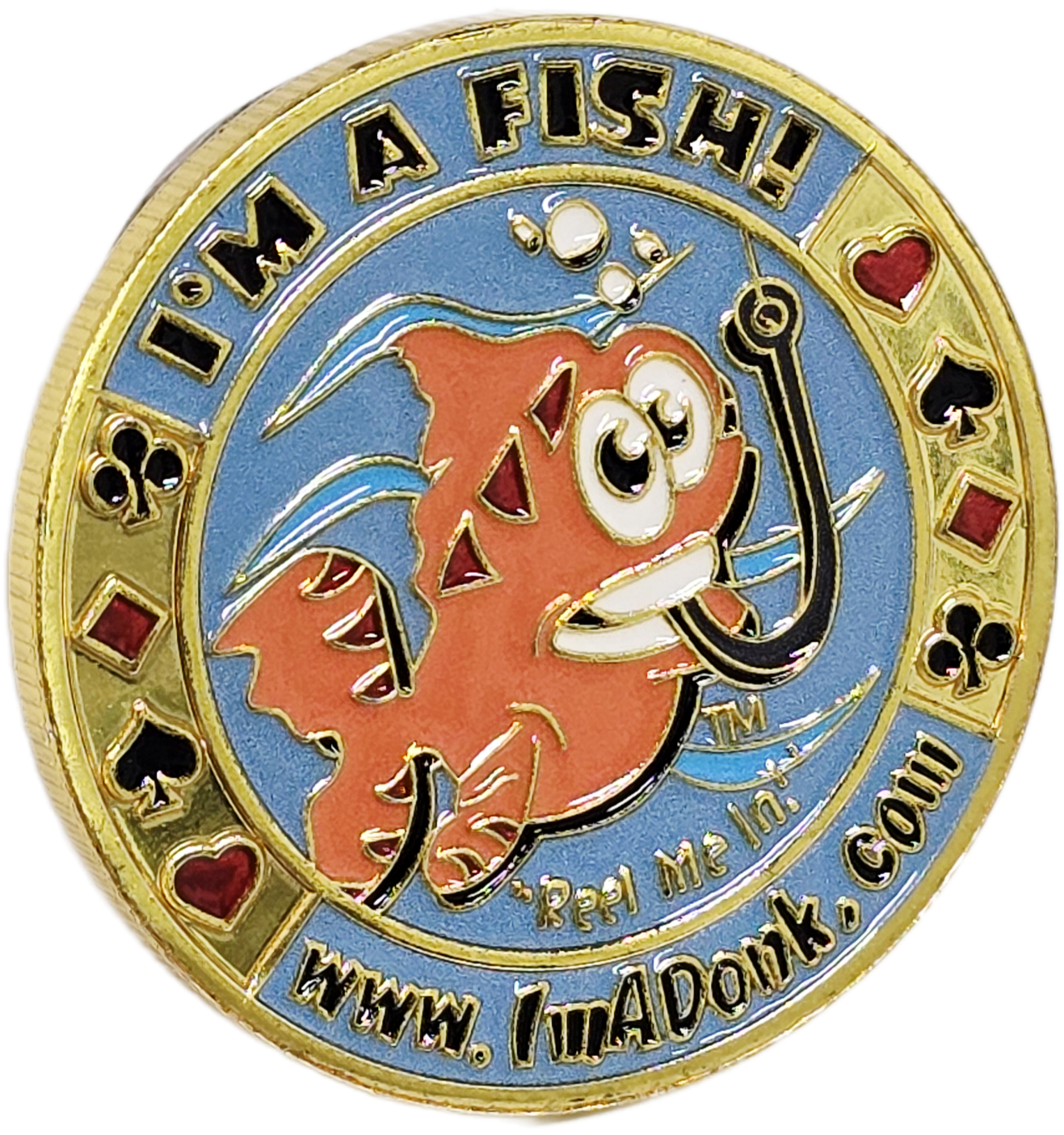 #78 I'm A Fish Metal Guard (Clear Cover Included)