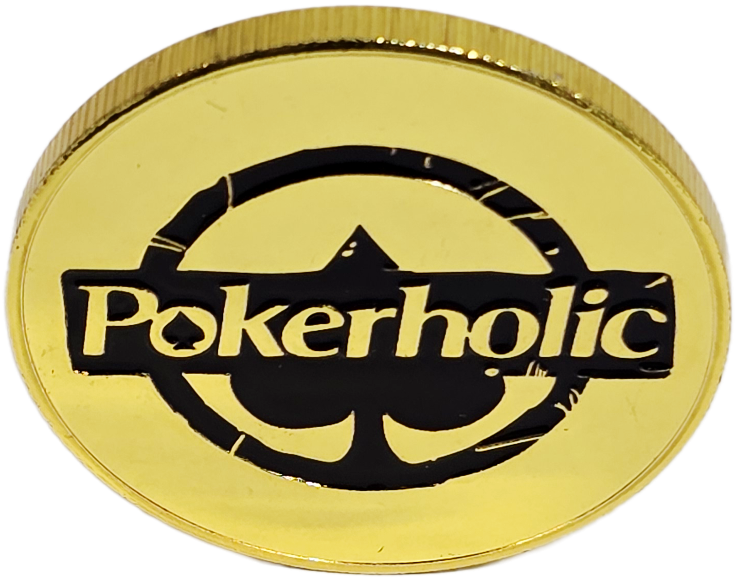 #81 Pokerholic Metal Guard (Clear Cover Included) 