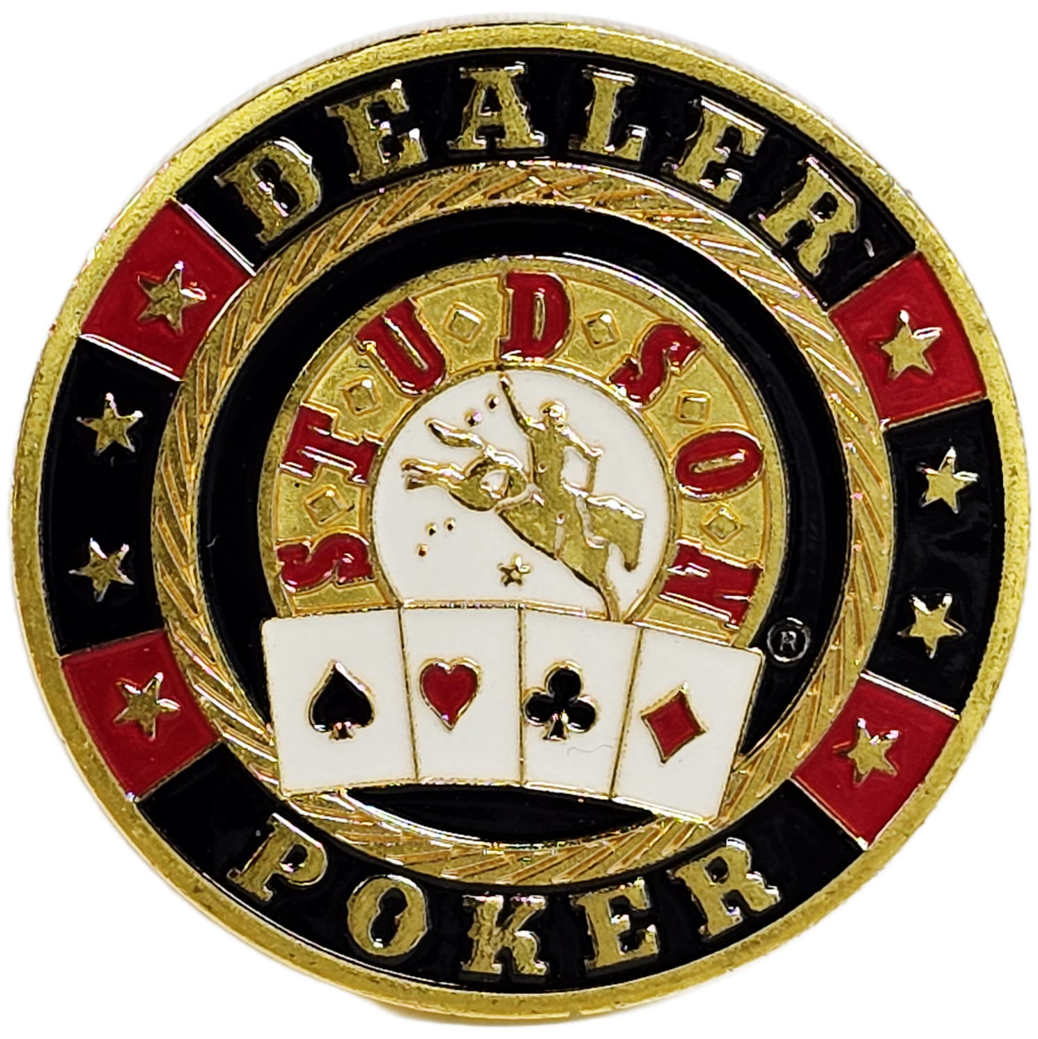 #82 Dealer Studson Poker Metal Guard