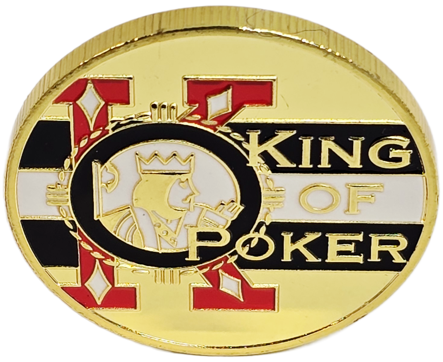 #83 King Of Poker Metal Guard (Clear Cover Included)