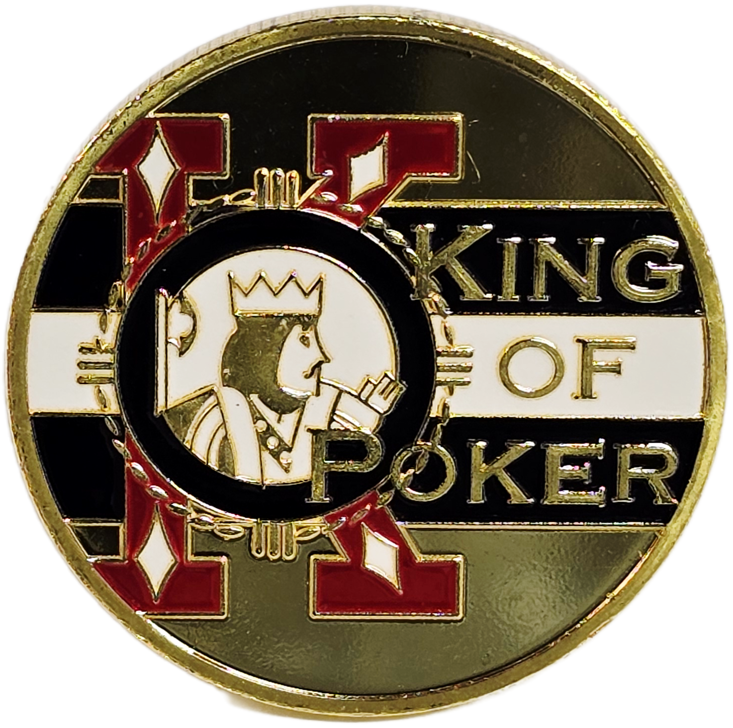 #83 King Of Poker Metal Guard (Clear Cover Included)