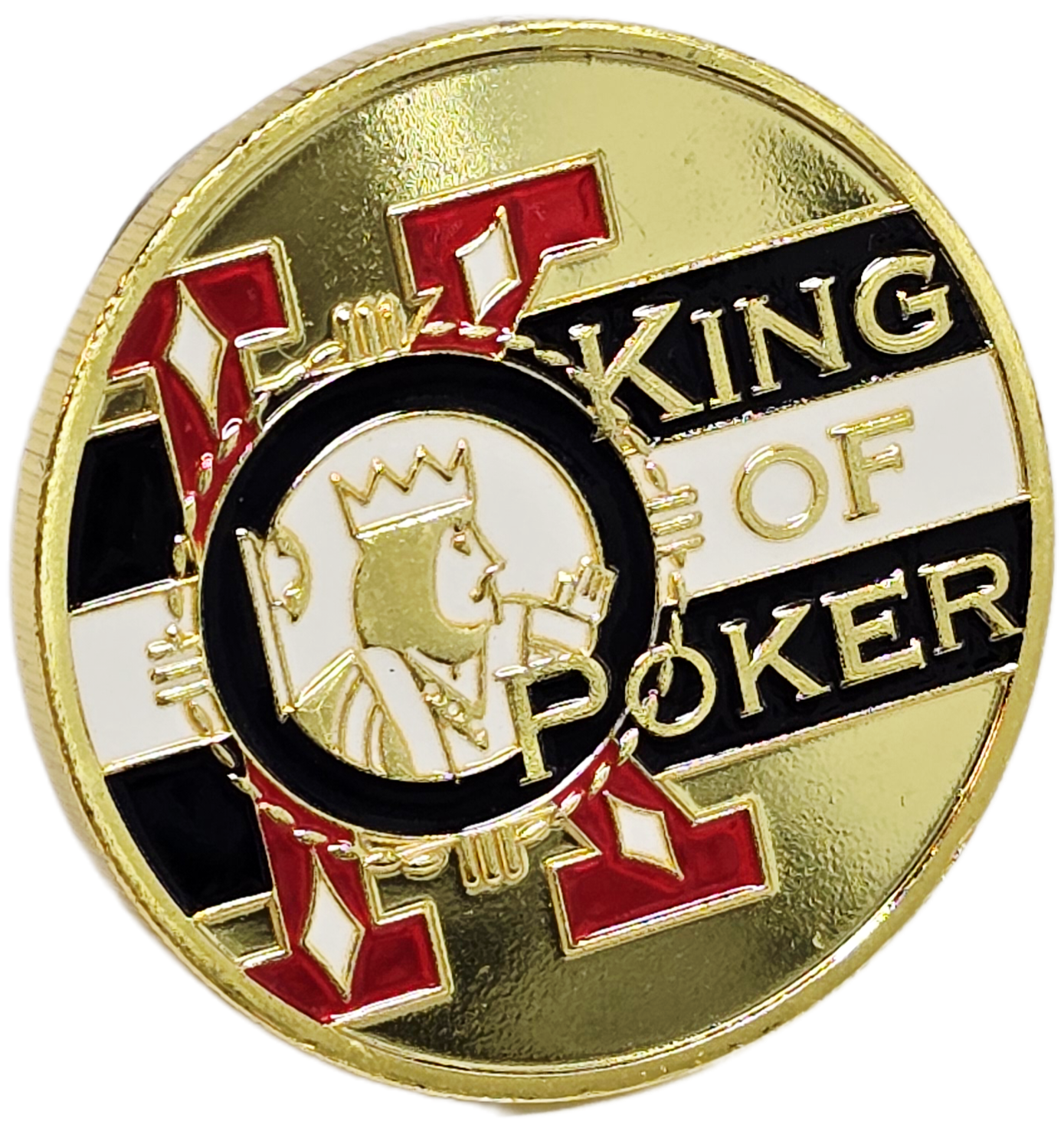 #83 King Of Poker Metal Guard (Clear Cover Included)