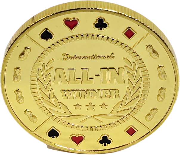 #34 All In Winner Metal Card Guard