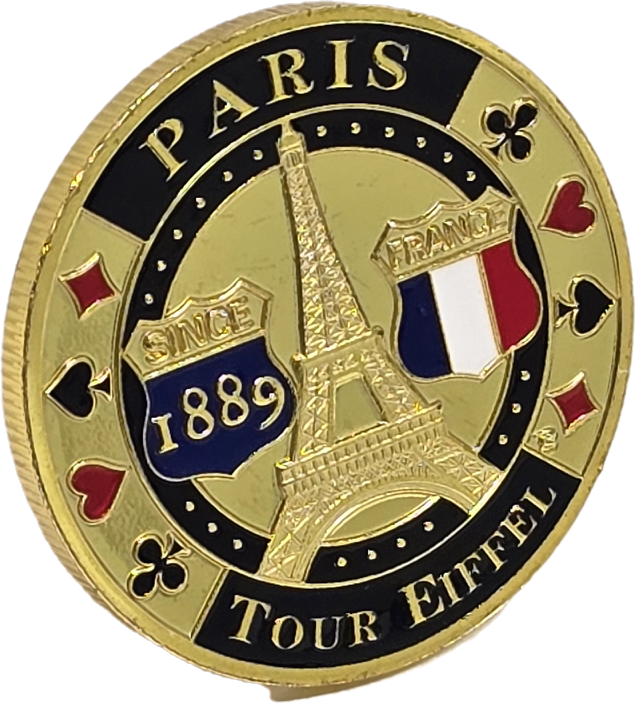 #51 Paris Tour Eiffel Metal Guard (Clear Cover Included)