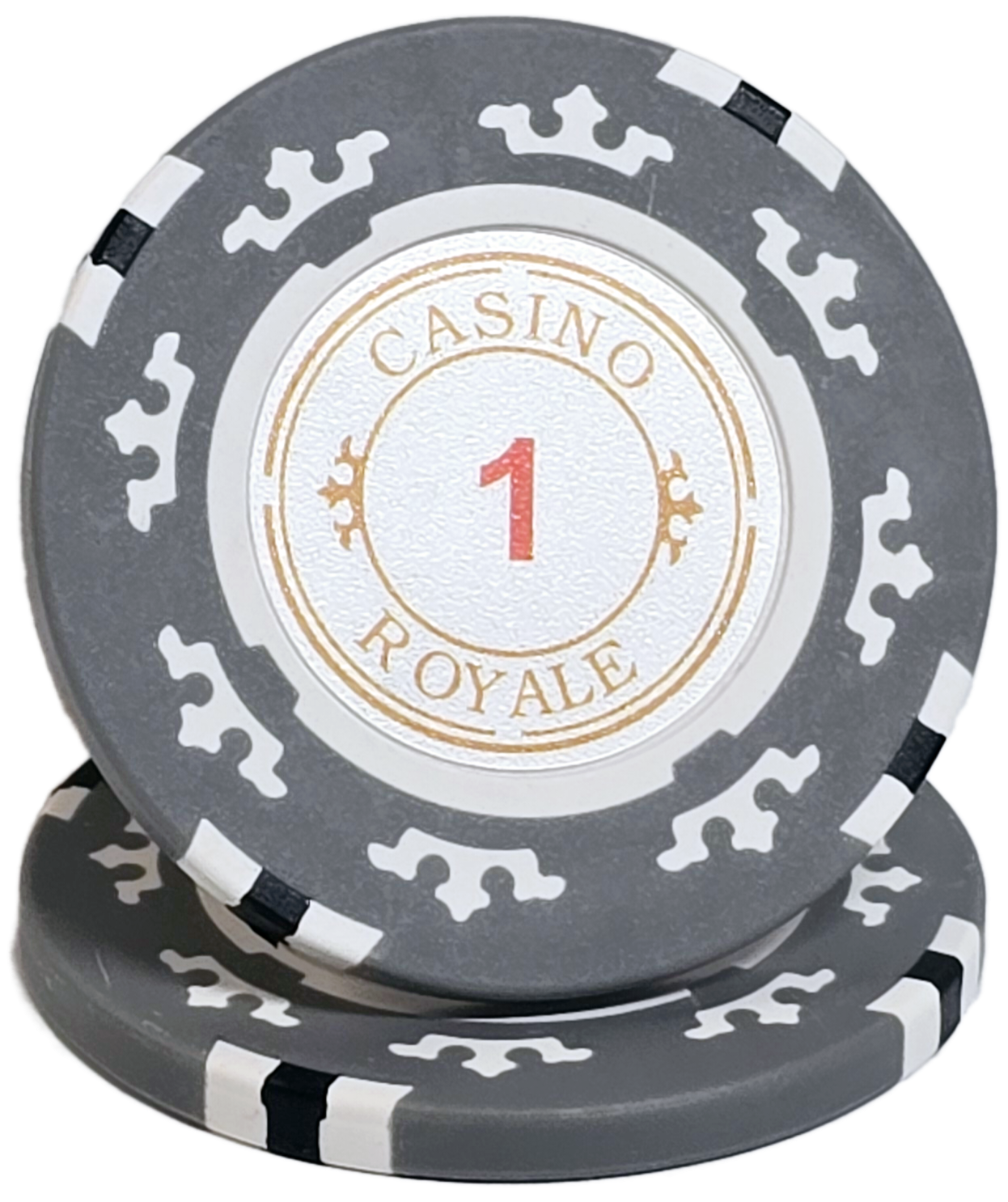 200pc 14g Clay Casino Royale Chip Set-No Case