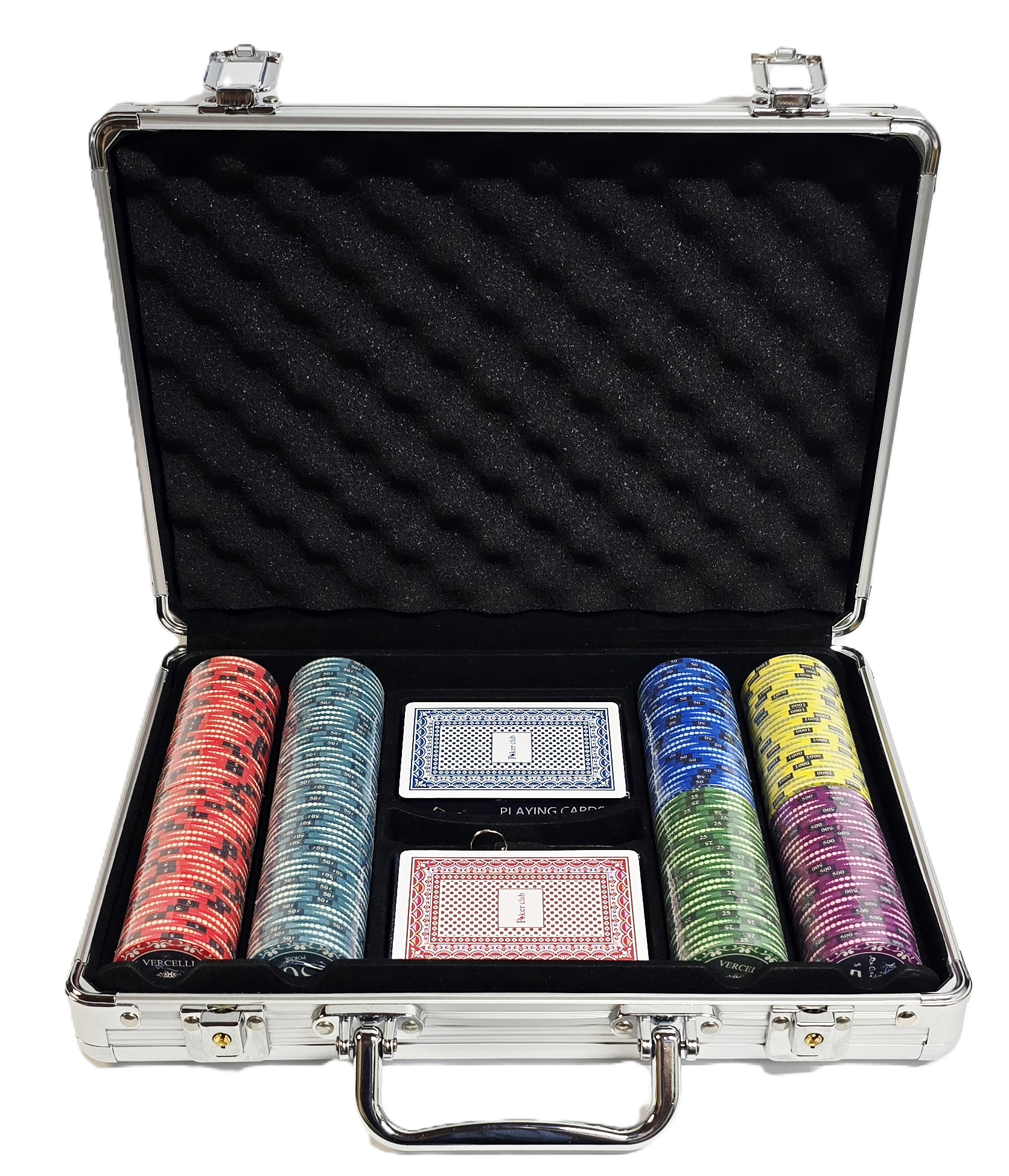 200pc 10g Ceramic Vercelli Chip Set-With Case
