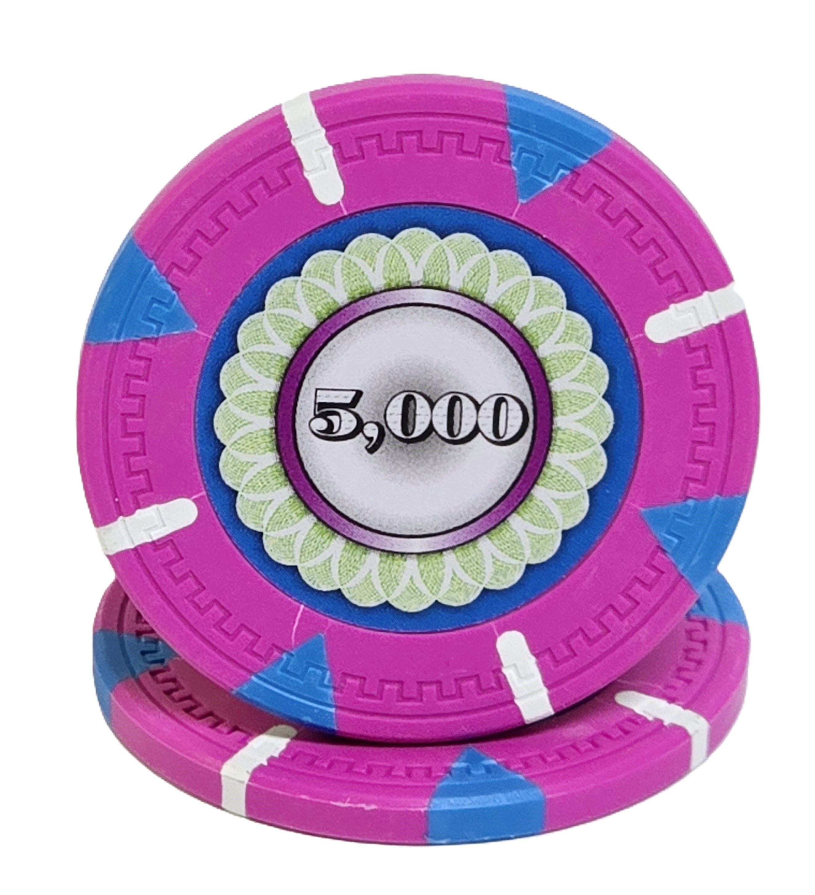 500pc Designer Chip Set-No Case 