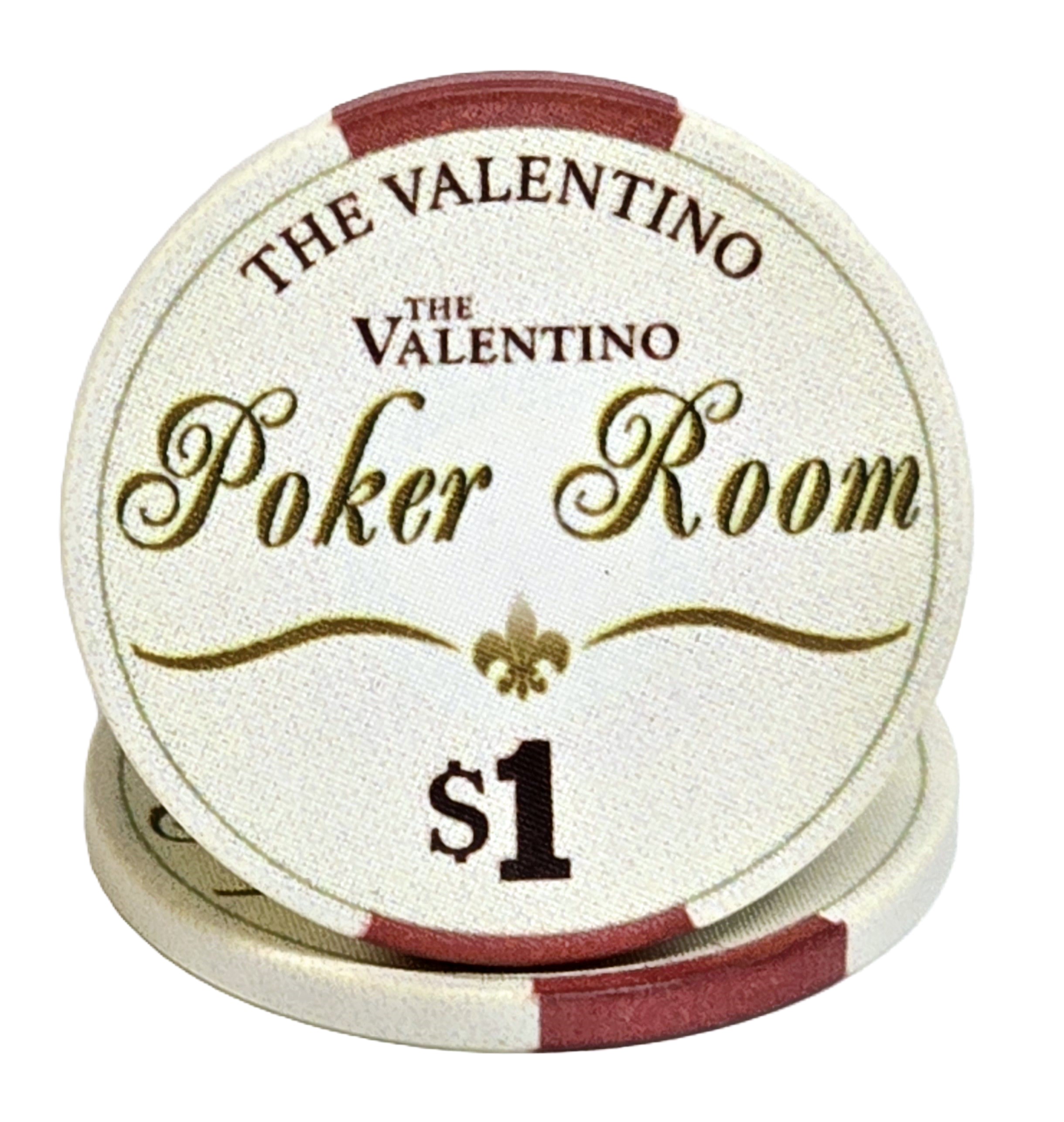 200pc 10g Ceramic Valentino Chip Set-With Case