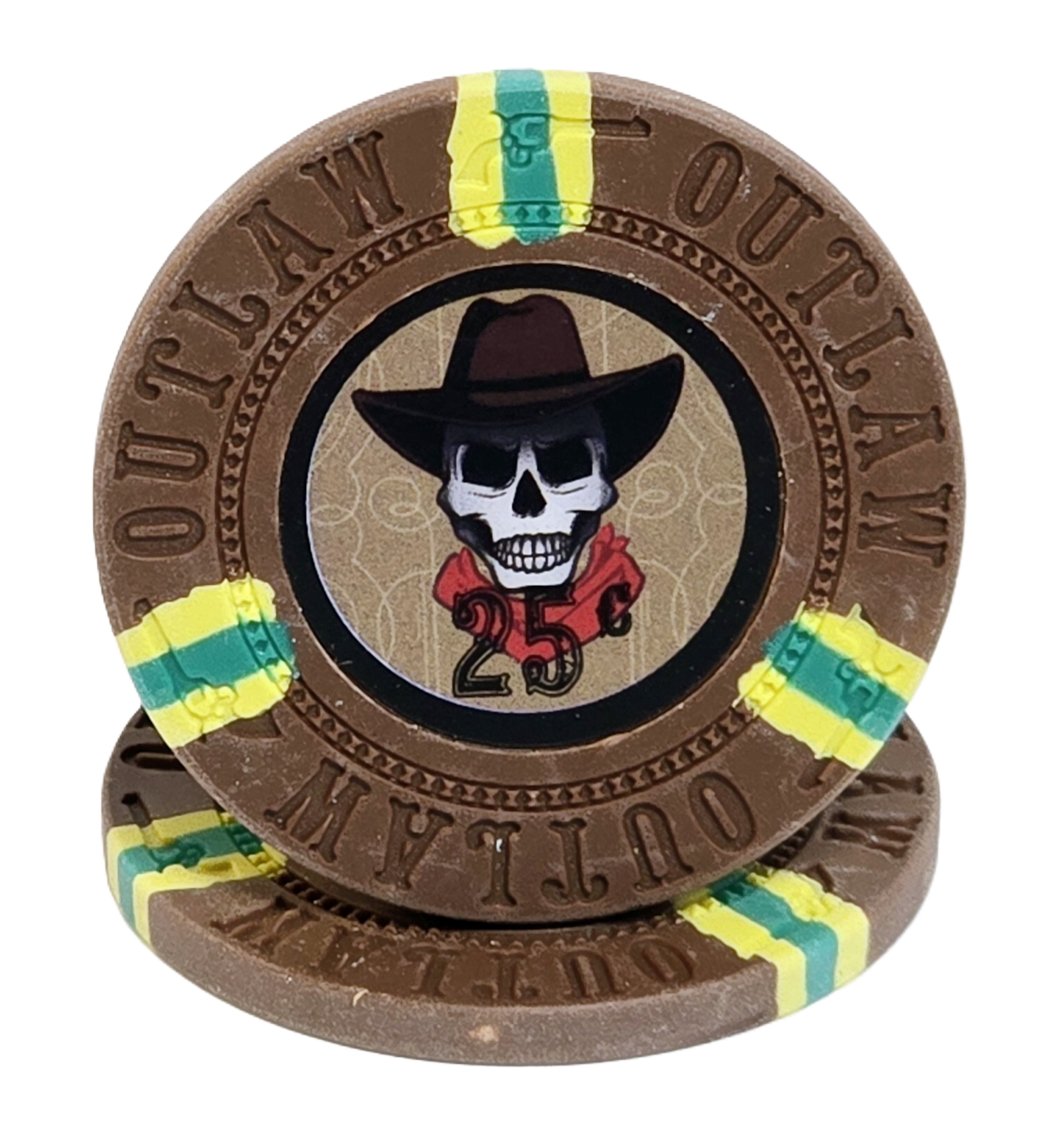 750pc 13.5g Outlaw Chip Set-No Case