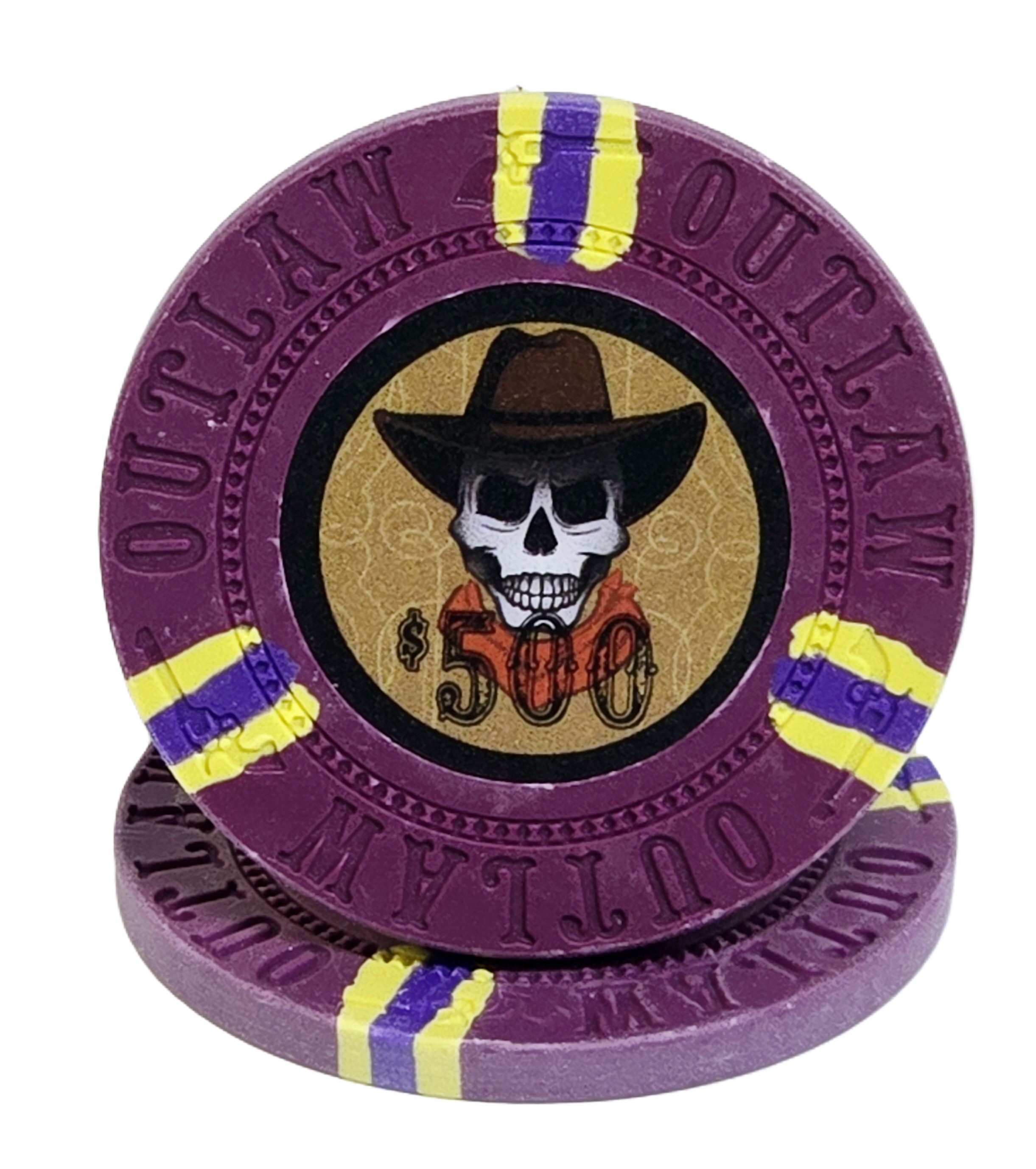300pc 13.5g Outlaw Chip Set-No Case