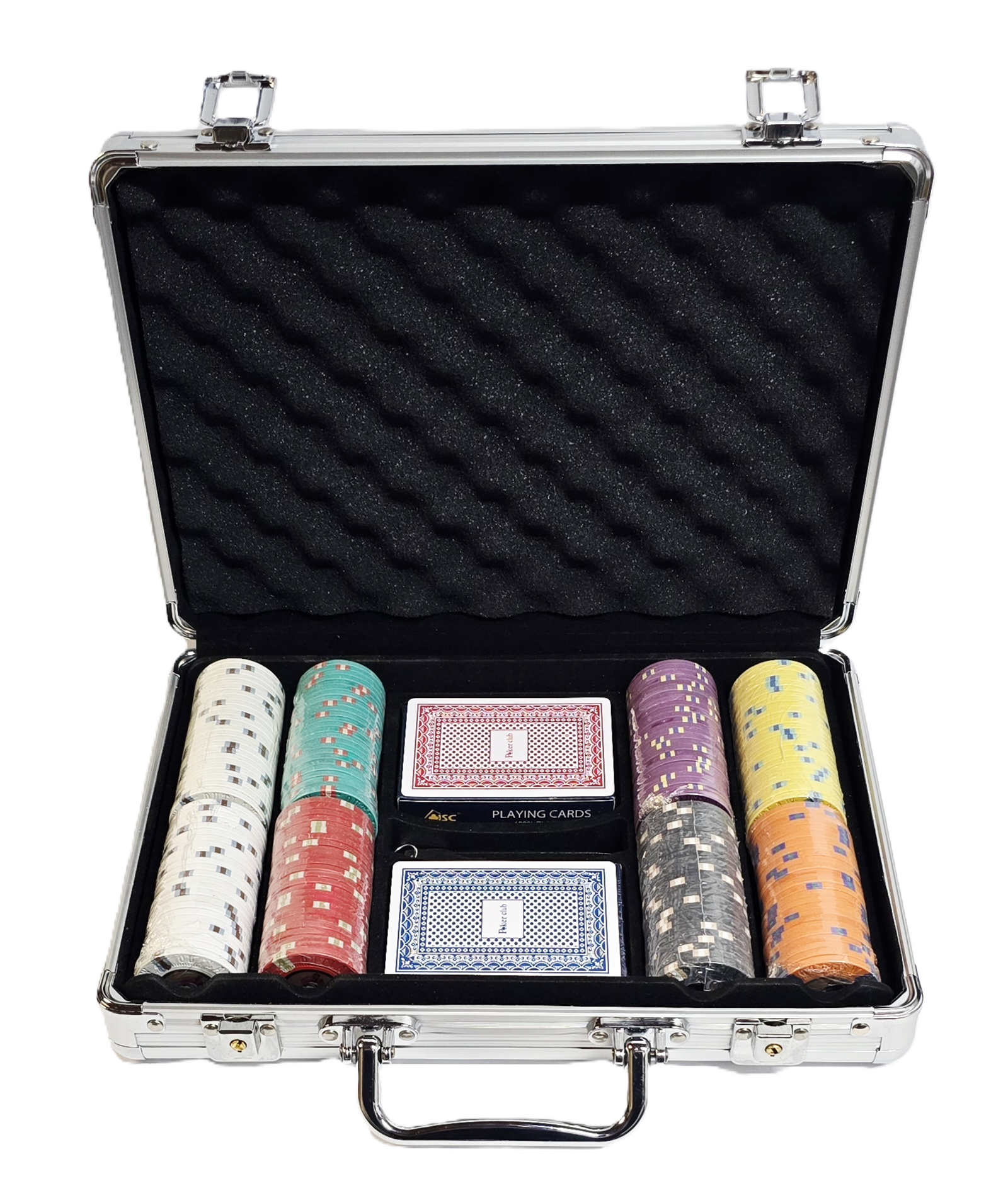 200pc 13.5g Clay Outlaw Chip Set-With Case