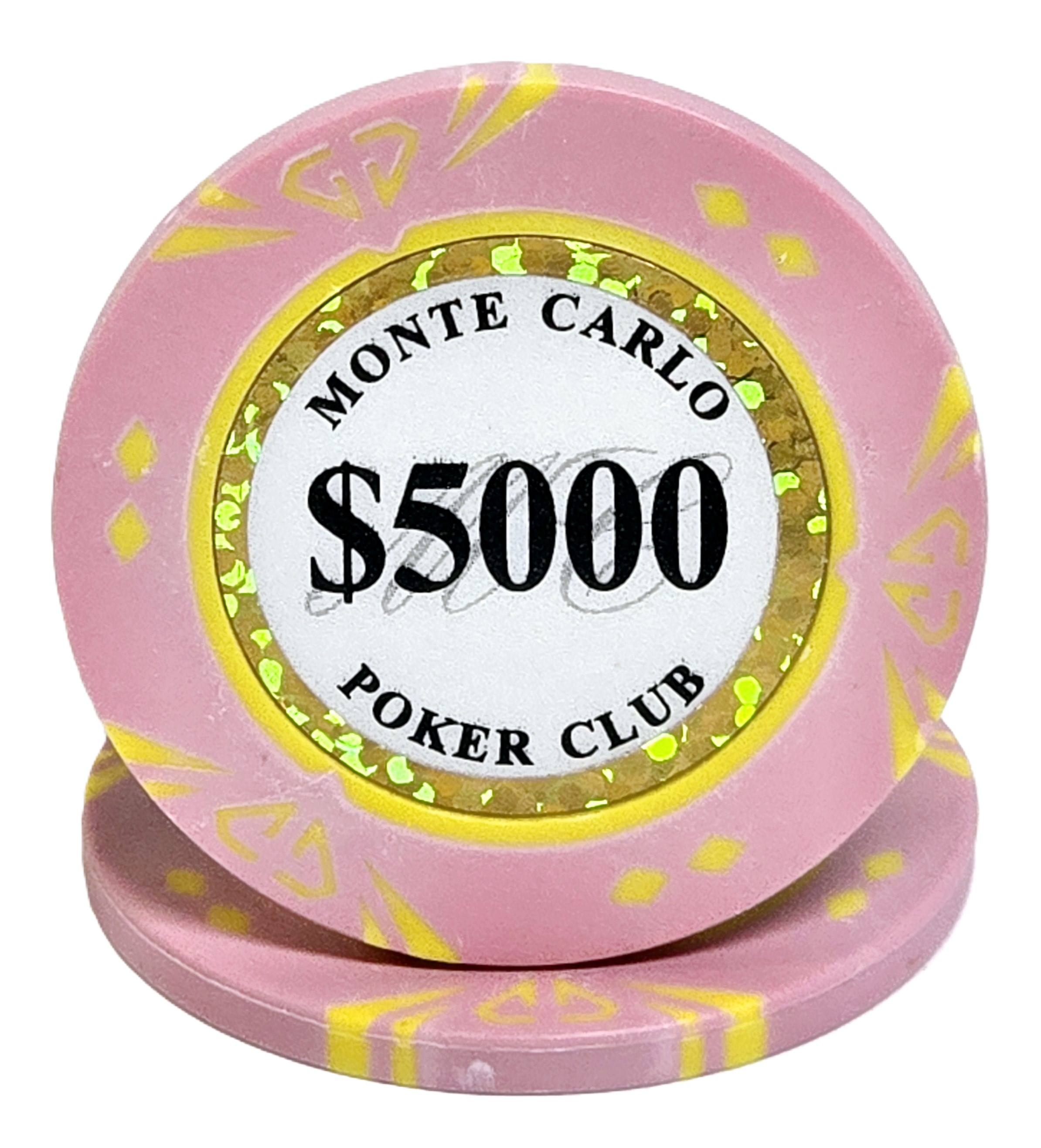 750pc Diamond Monte Carlo Chip Set-No Case