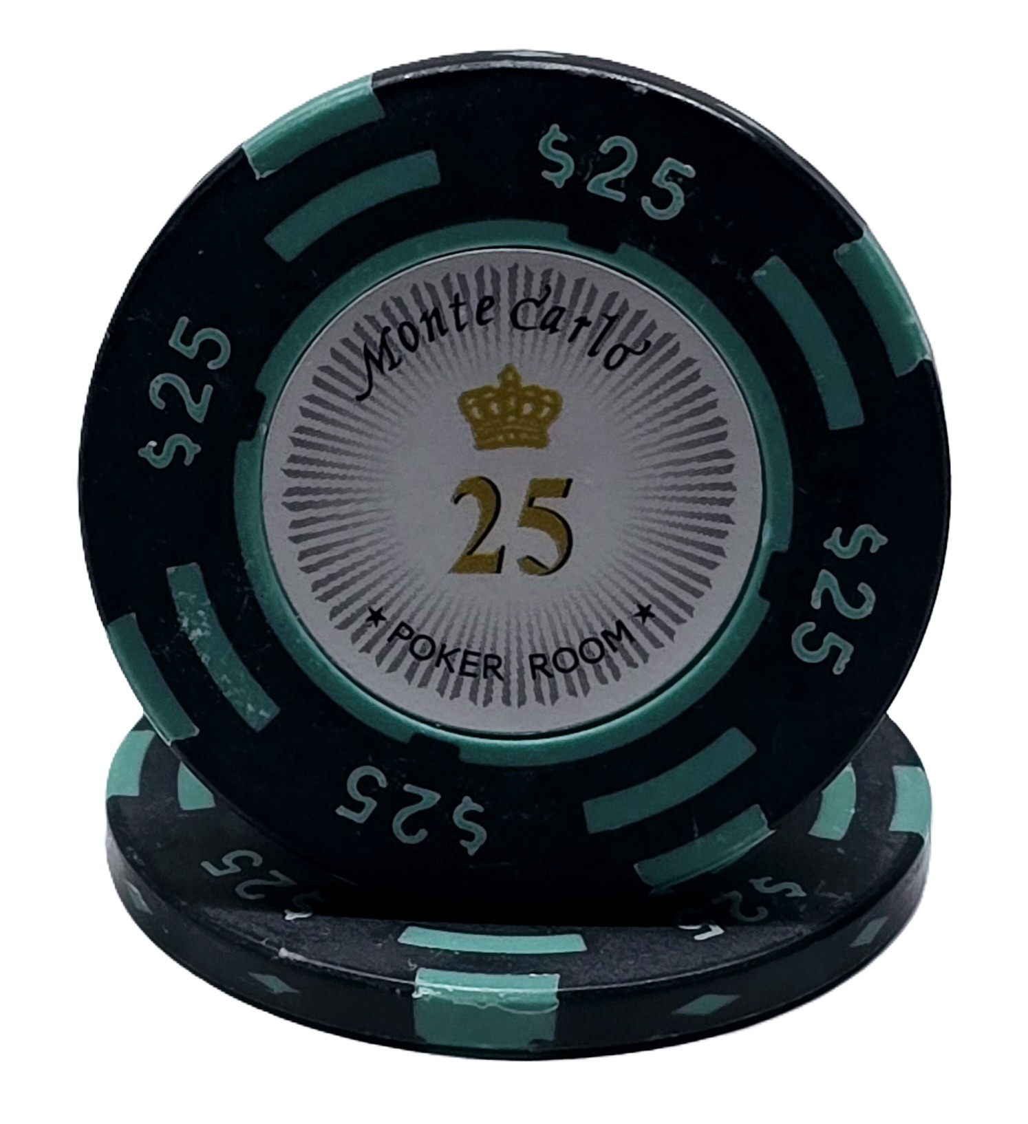 200pc 2-Tone Monte Carlo Chip Set-No Case