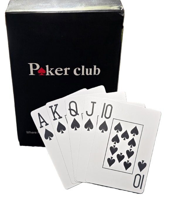 1 Red Pack Poker Club Playing Cards (Jumbo Index)