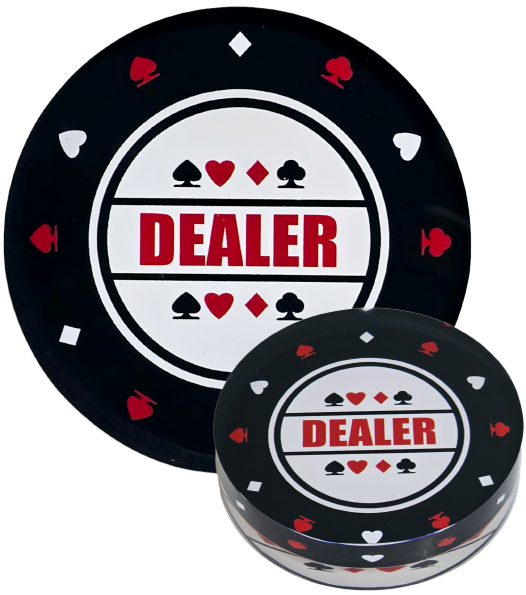 3" Diameter Acrylic Dealer Button