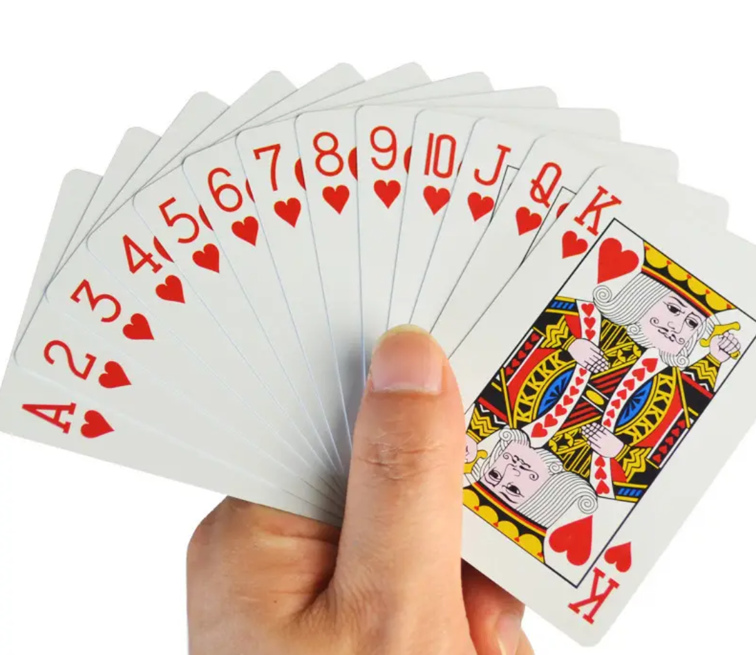 1 Pack Black Classic Playing Cards (Standard Index)  