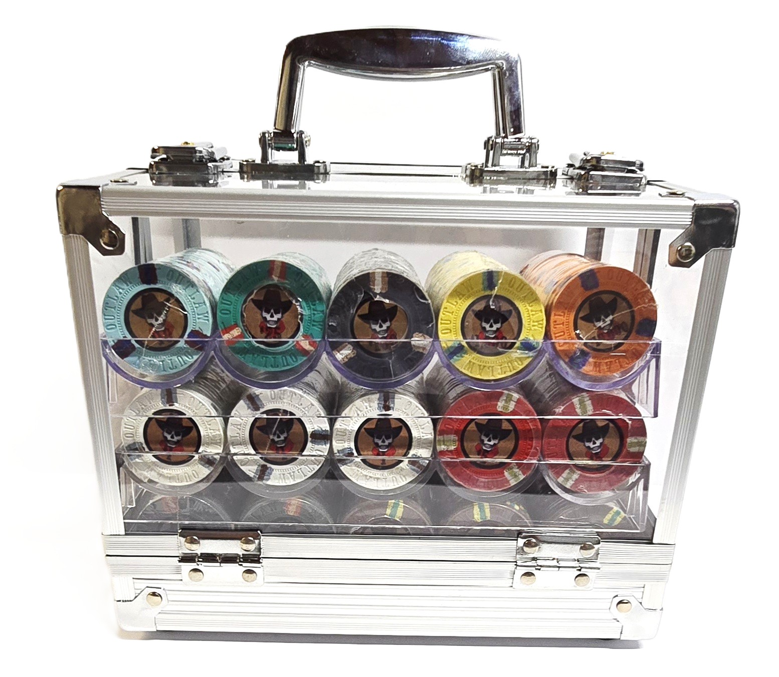 600pc 13.5g Outlaw Chip Set-With Case