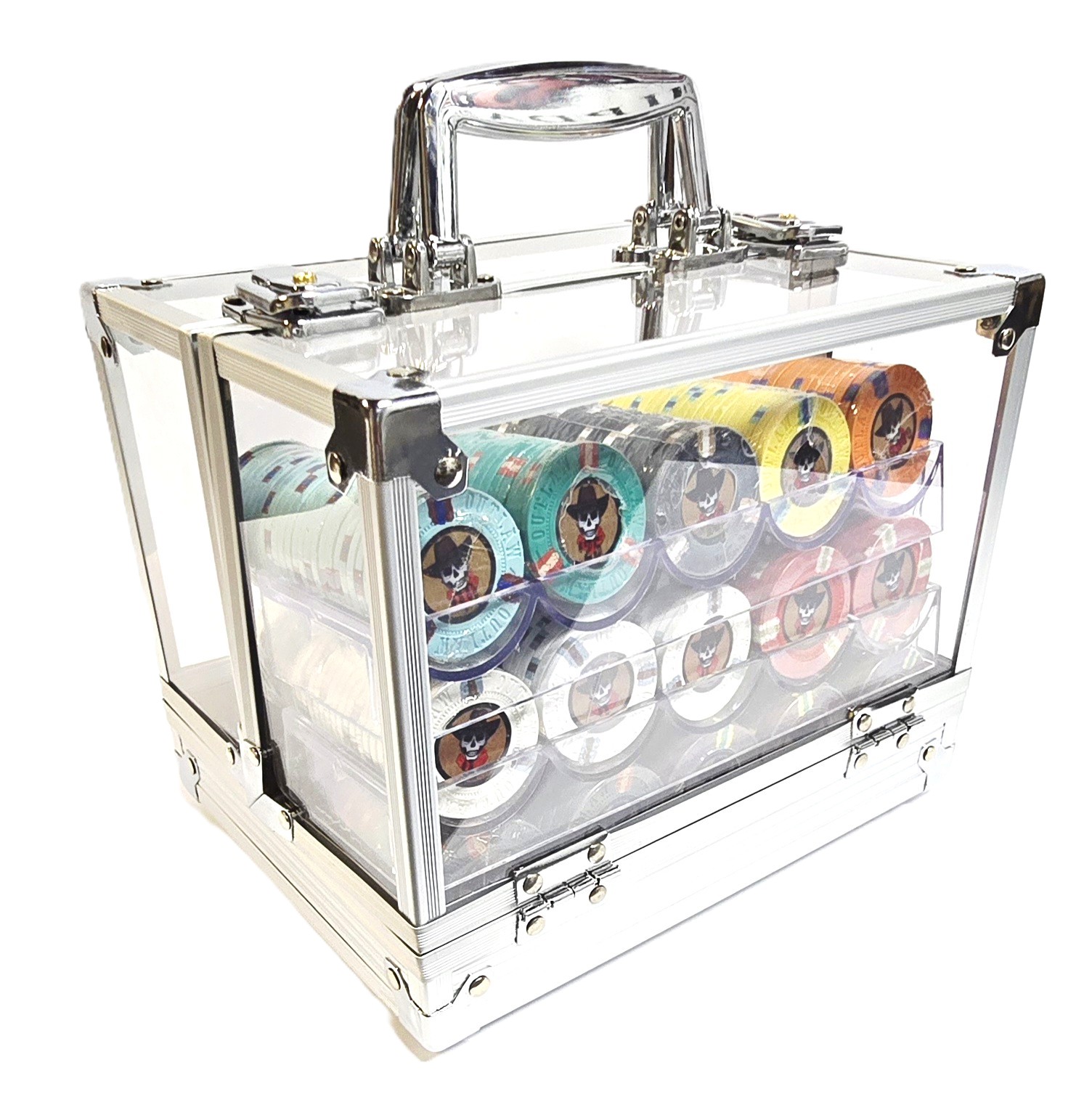 600pc 13.5g Outlaw Chip Set-With Case