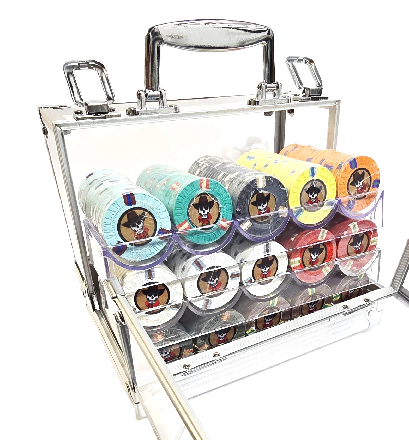 600pc 13.5g Outlaw Chip Set-With Case