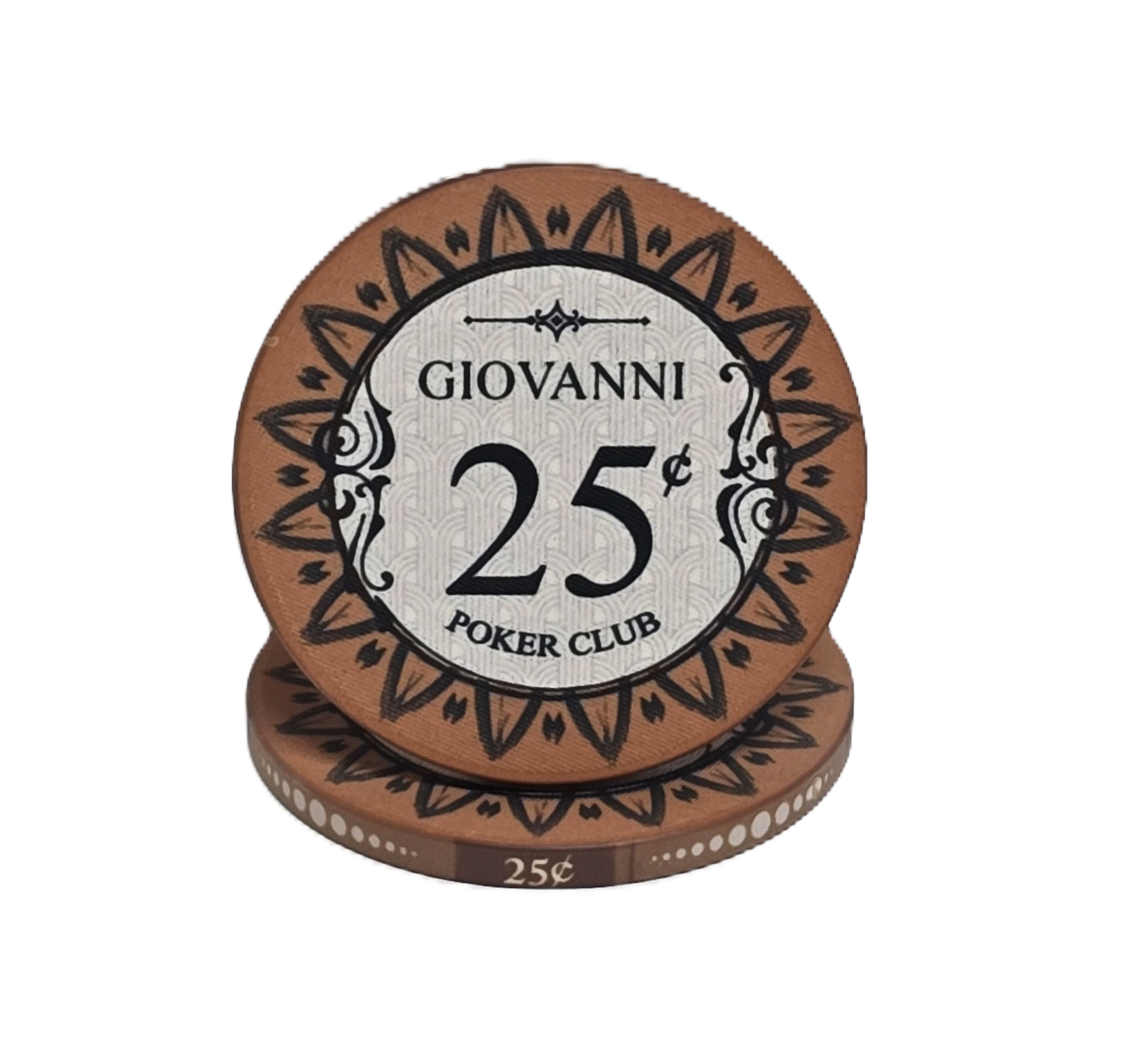 $0.25 Brown Giovanni Ceramic