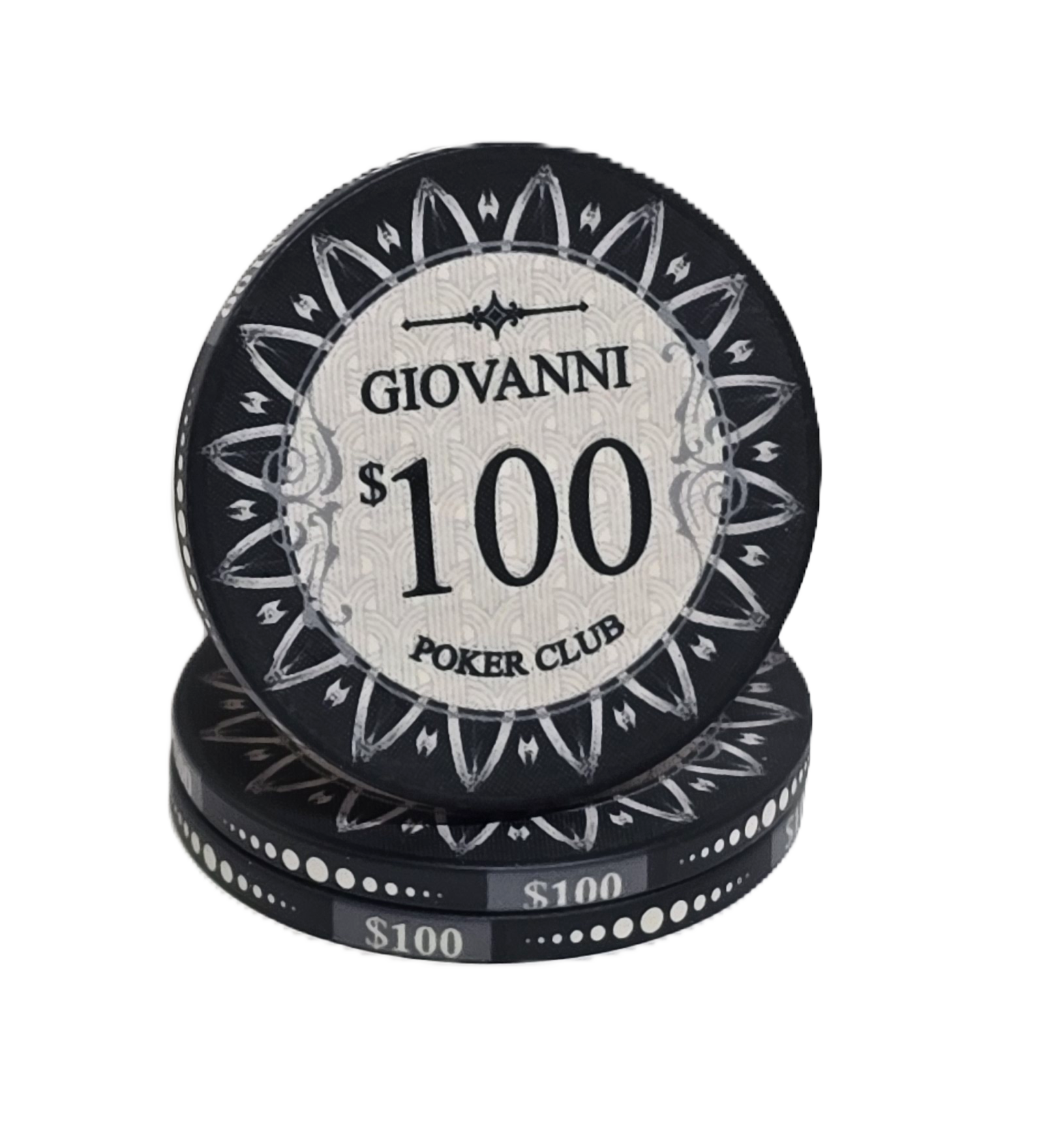 $100 Black Giovanni Ceramic