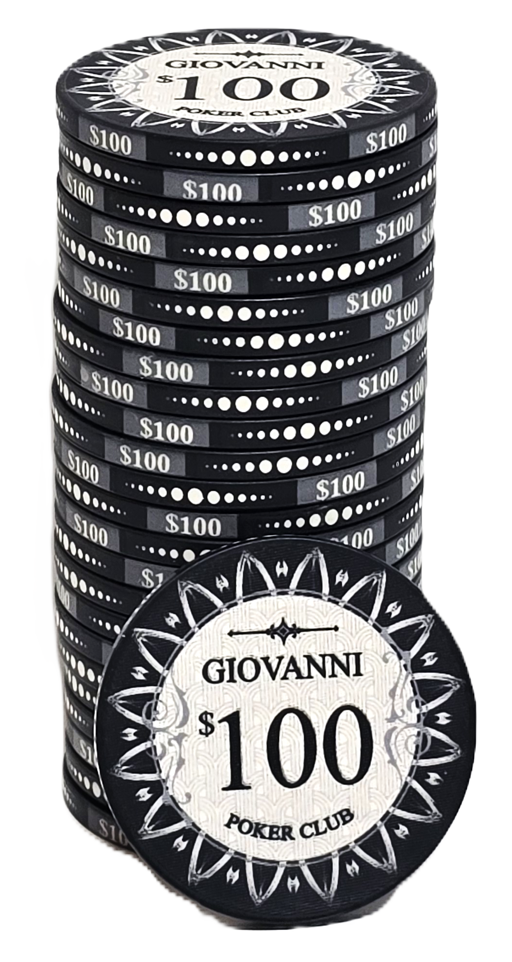 $100 Black Giovanni Ceramic