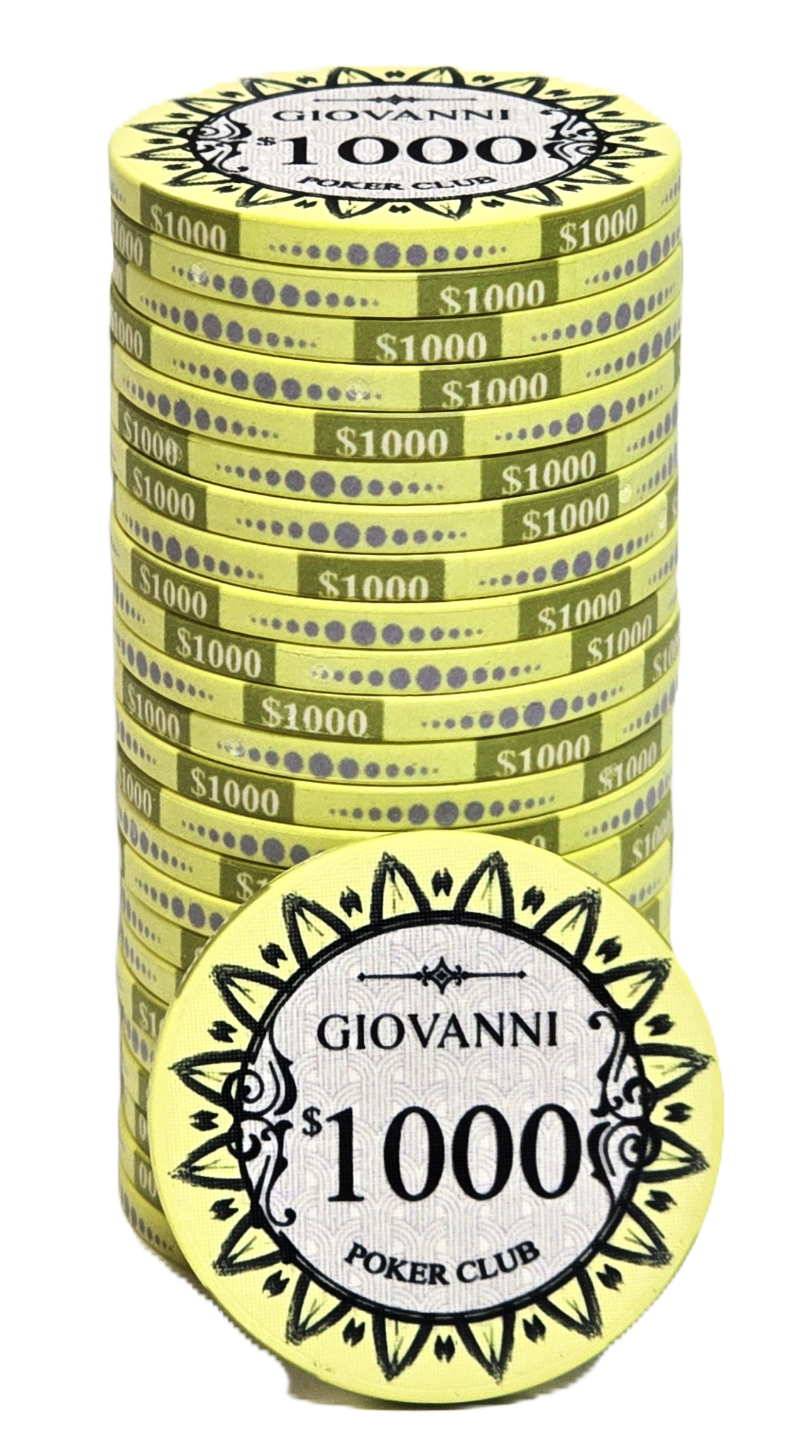 $1,000 Yellow Giovanni Ceramic