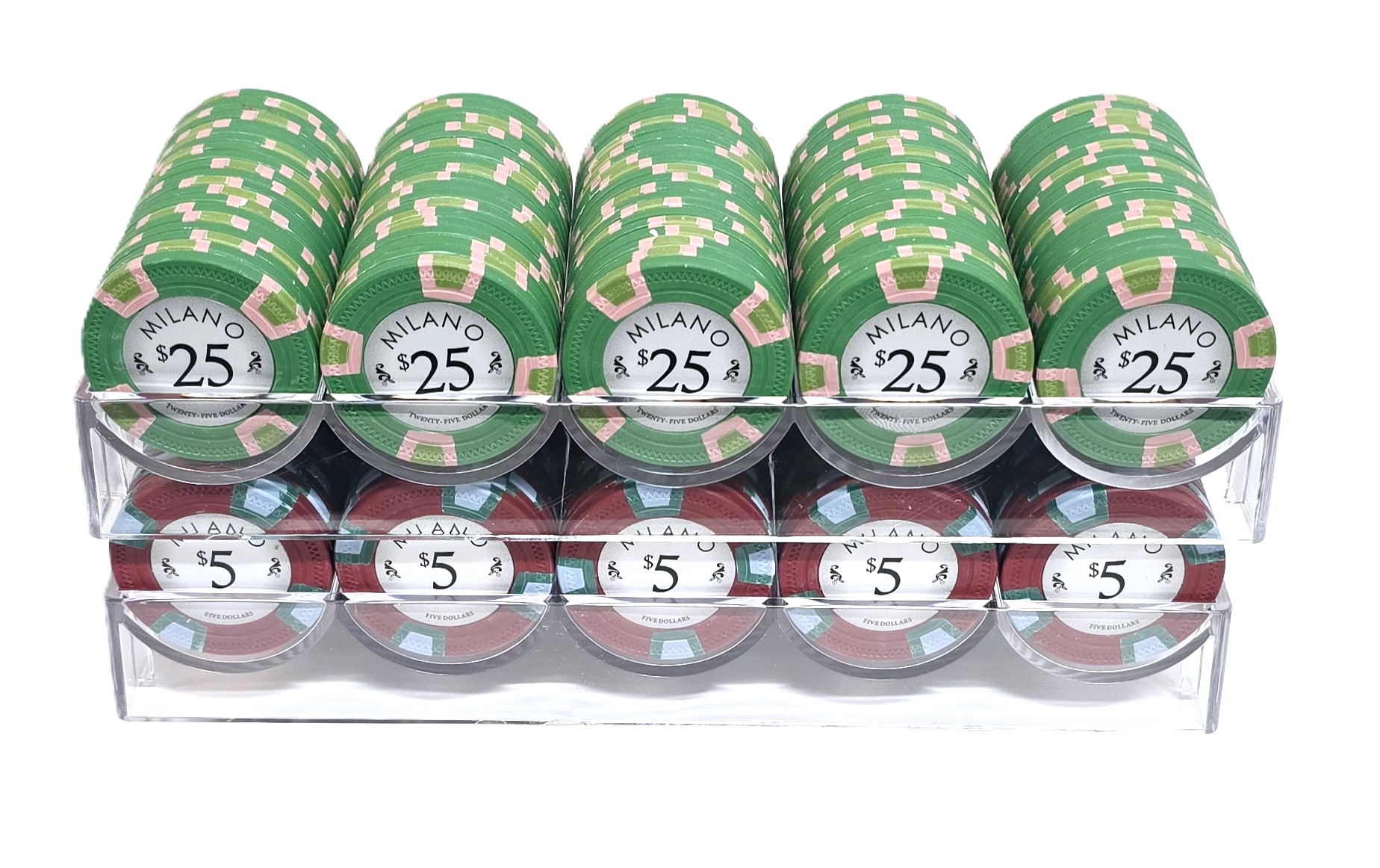 200pc 9g Clay Milano Chip Set-No Case