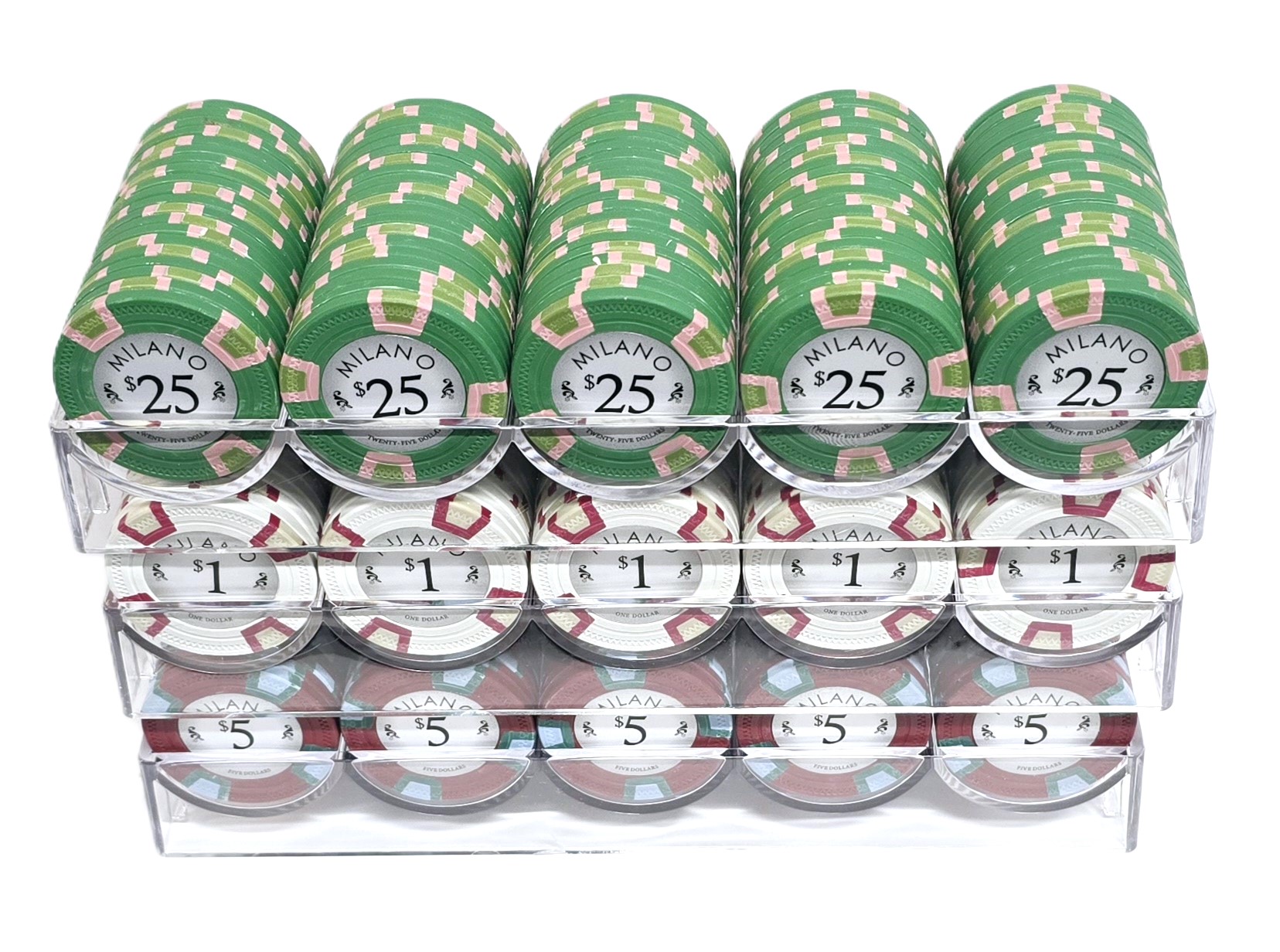 300pc 9g Clay Milano Chip Set-No Case 