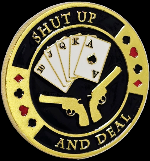 #63 Shut Up & Deal Metal Guard (Clear Cover Included)